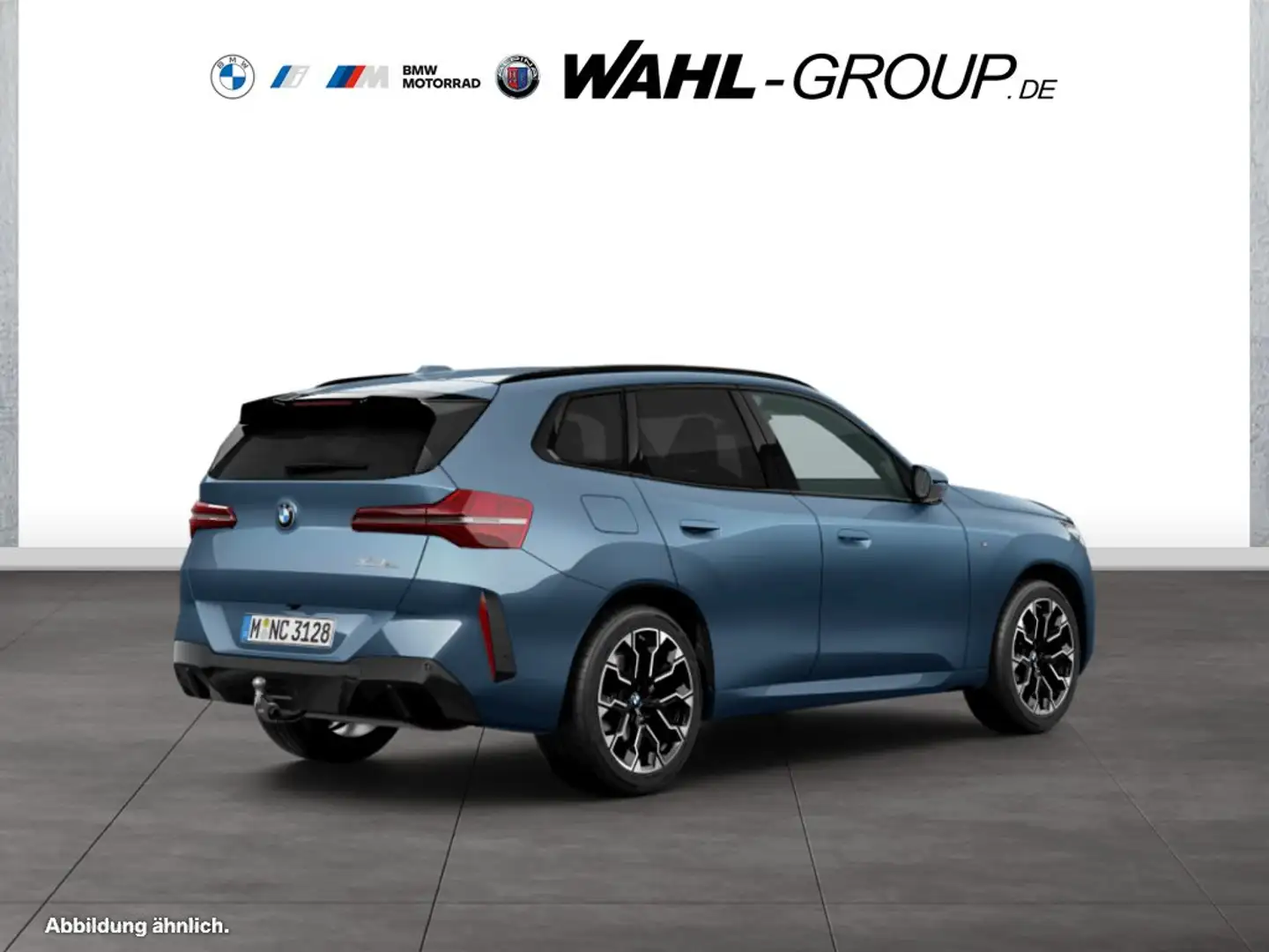 BMW X3 20 xDrive M Sport AHK HeadUp Innovation HarmanKard Blau - 2
