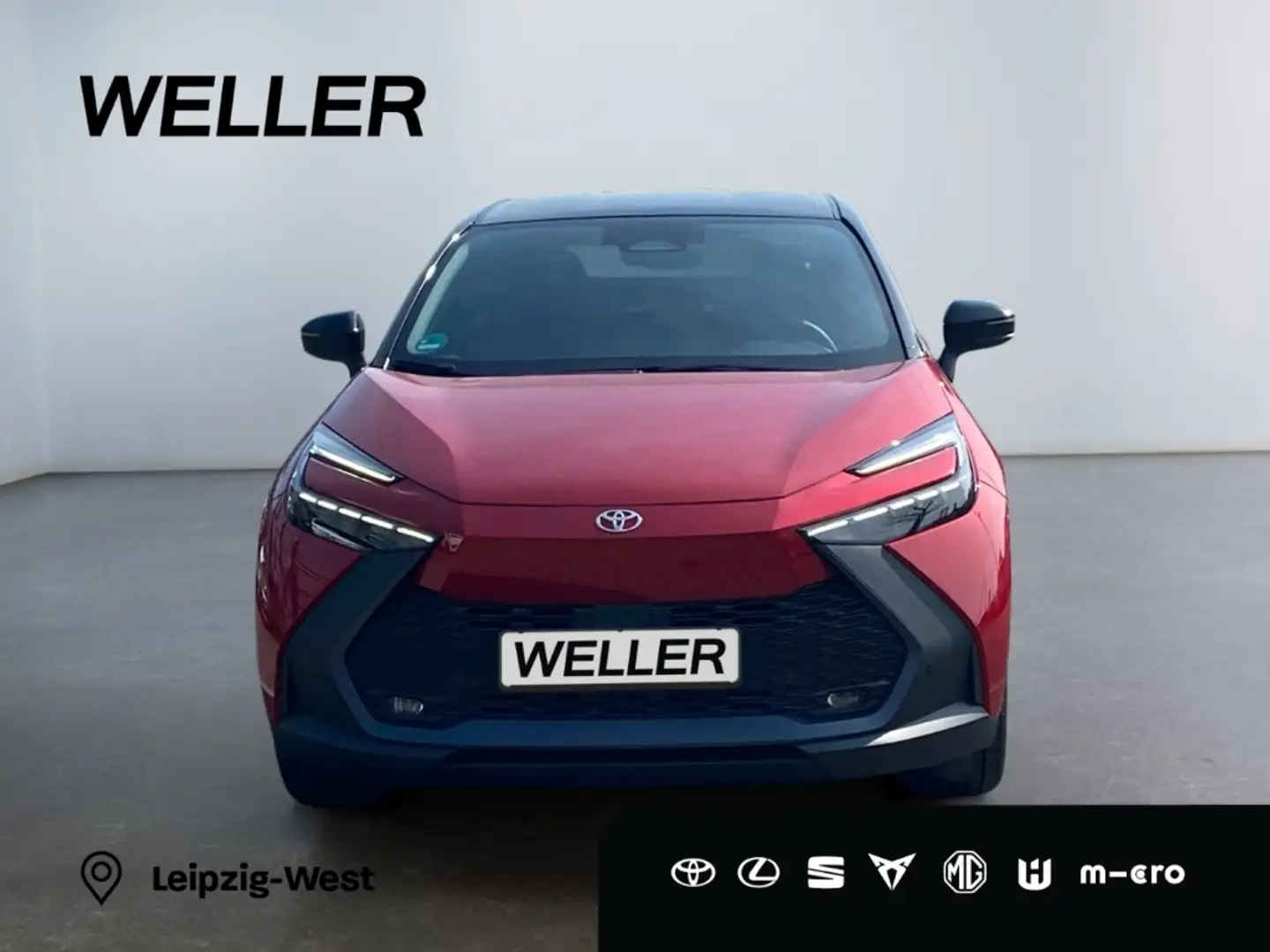 Toyota C-HR 1.8 Hybrid Teamplayer *LED*ACC*CAM*el Heck* Červená - 1