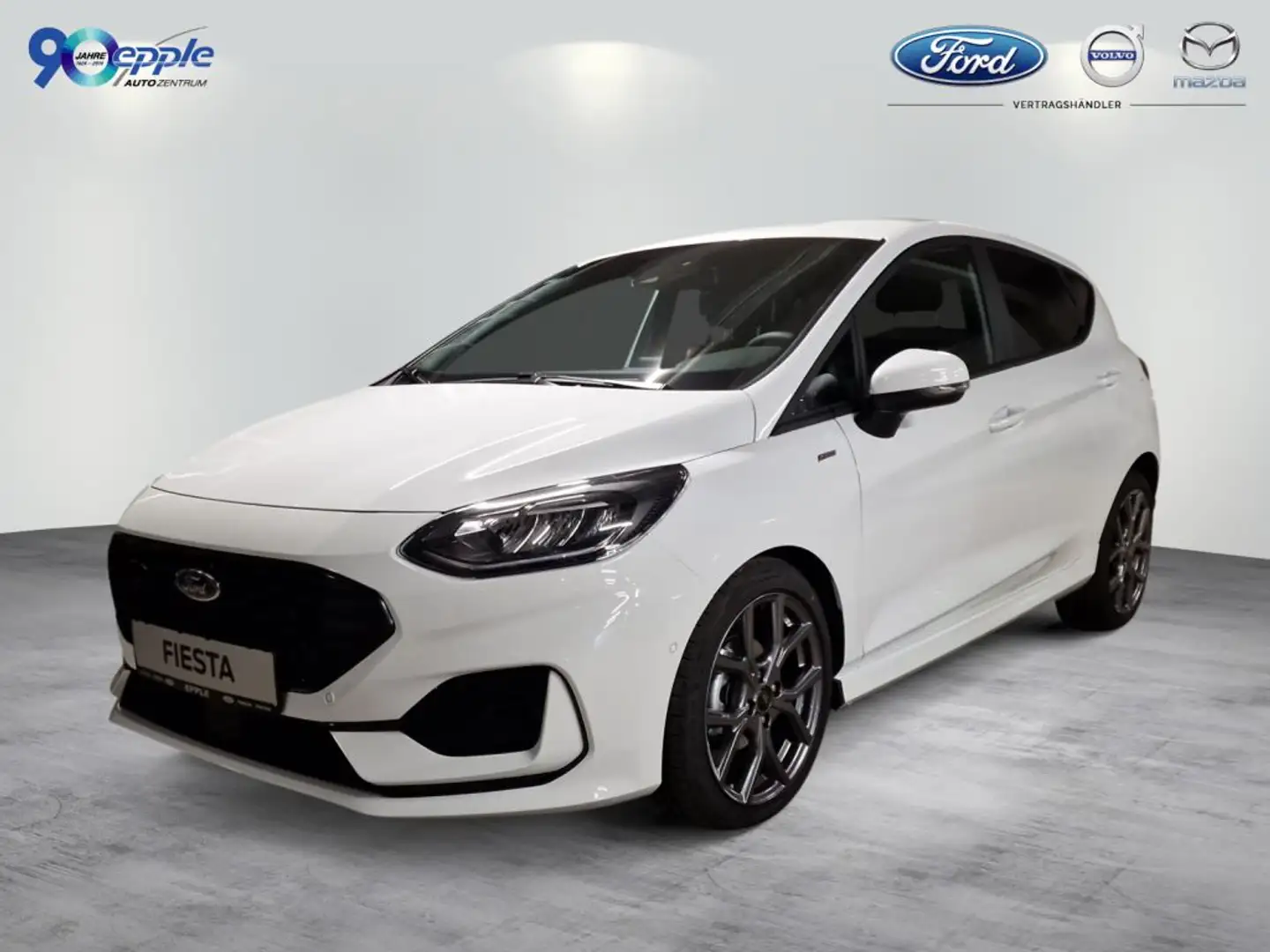Ford Fiesta 1.0 EcoBoost S&S ST-LINE Wit - 1