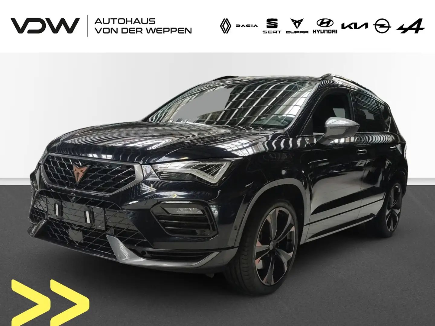 CUPRA Ateca 2.0 TSI 4Drive Klima Navi Rückfahrkamera Noir - 1