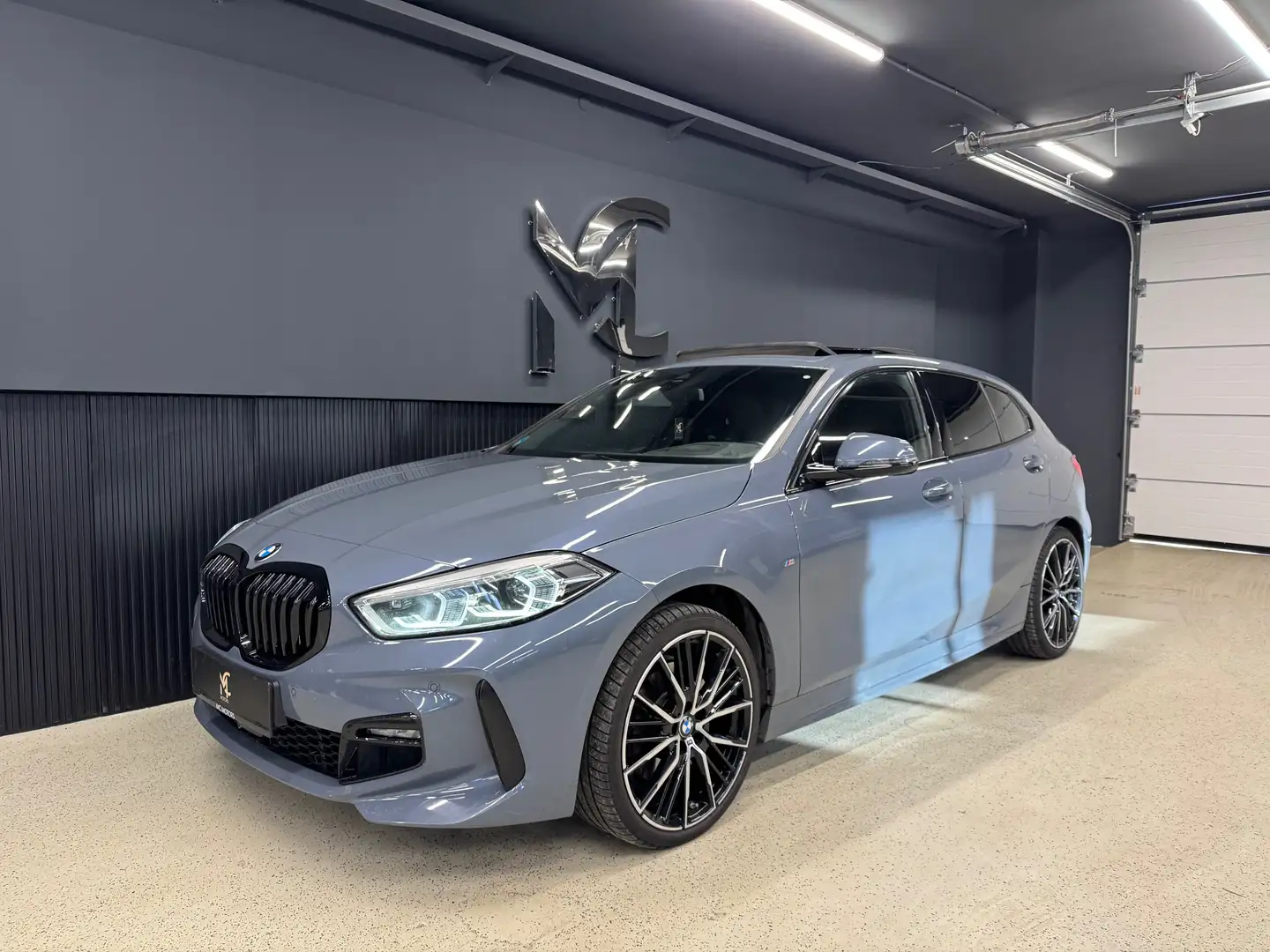 BMW 120 120d xDRIVE`M-SPORT`NAVI`LED`SITZHEIZUNG`TEMPOMAT` Grau - 2