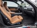 BMW 420 i Cabrio Sport Line LED+AHK+H/K+LEDER+PDC Gris - thumbnail 7