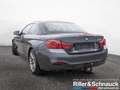 BMW 420 i Cabrio Sport Line LED+AHK+H/K+LEDER+PDC Gris - thumbnail 4