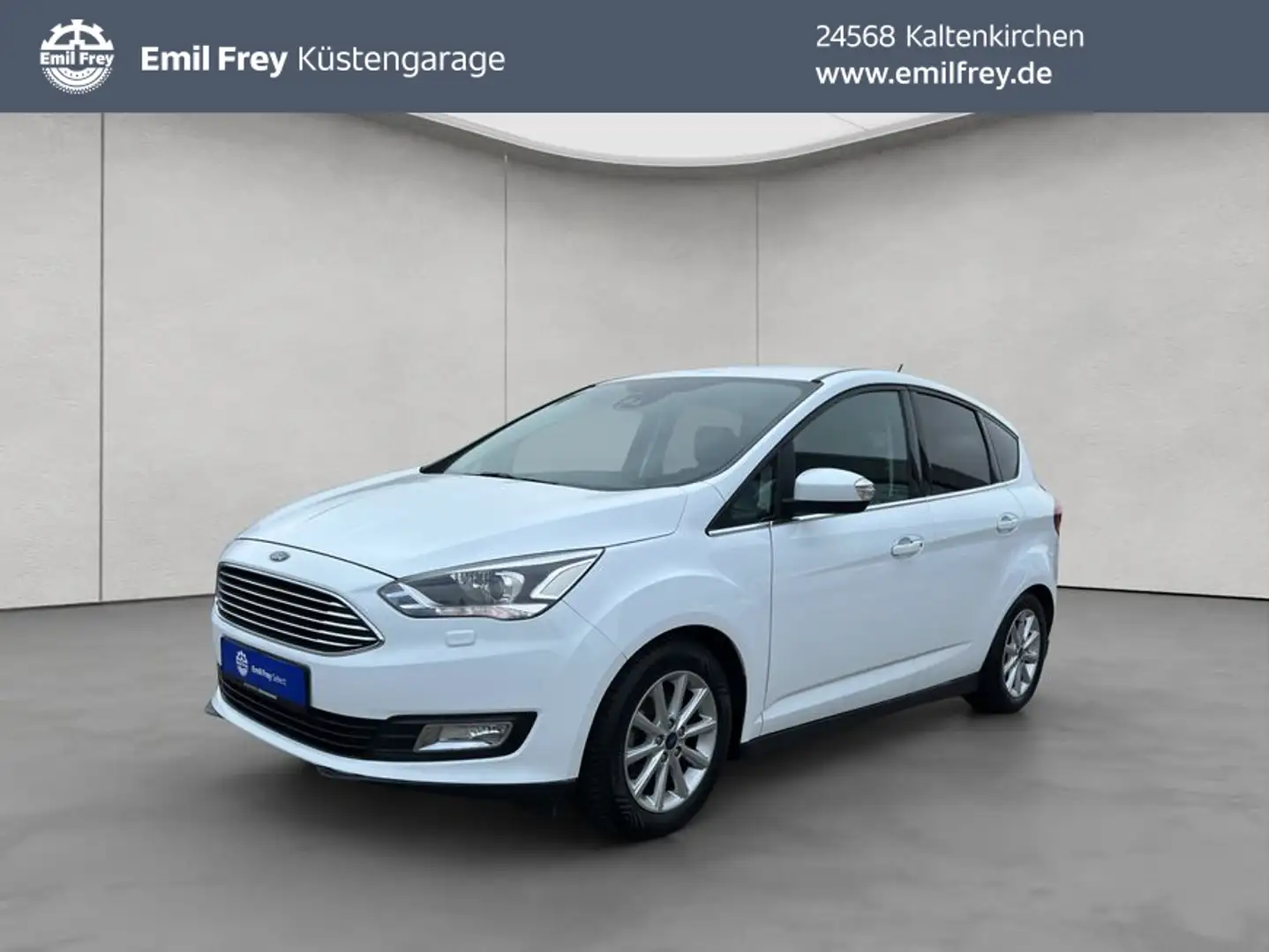 Ford C-Max C-MAX 1.5 TDCi Start-St.-S. Aut. Titanium GJR Na Blanc - 1
