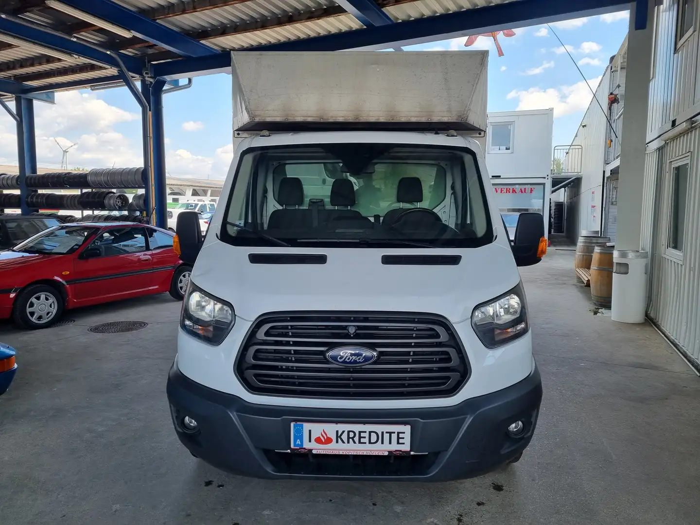 Ford Transit Pritsche 2,0 TDCi L3H1 - Topzustand! Weiß - 2