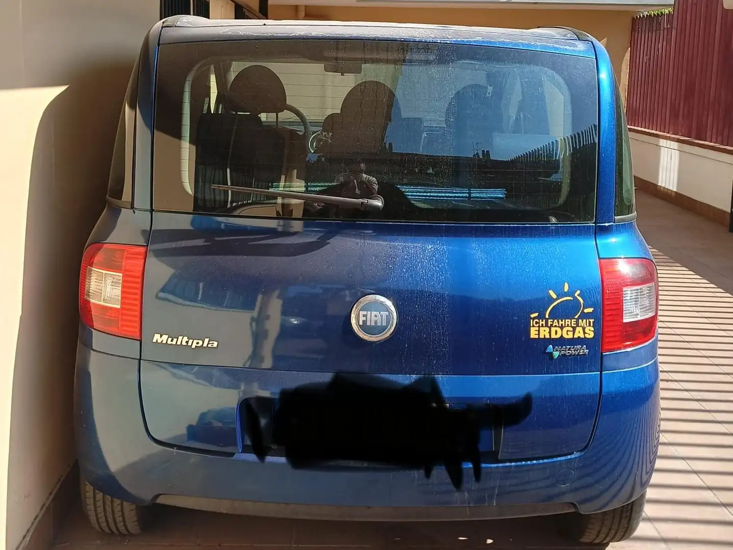 Fiat Multipla Multipla 1.6 16v ELX bipower Modrá - 2