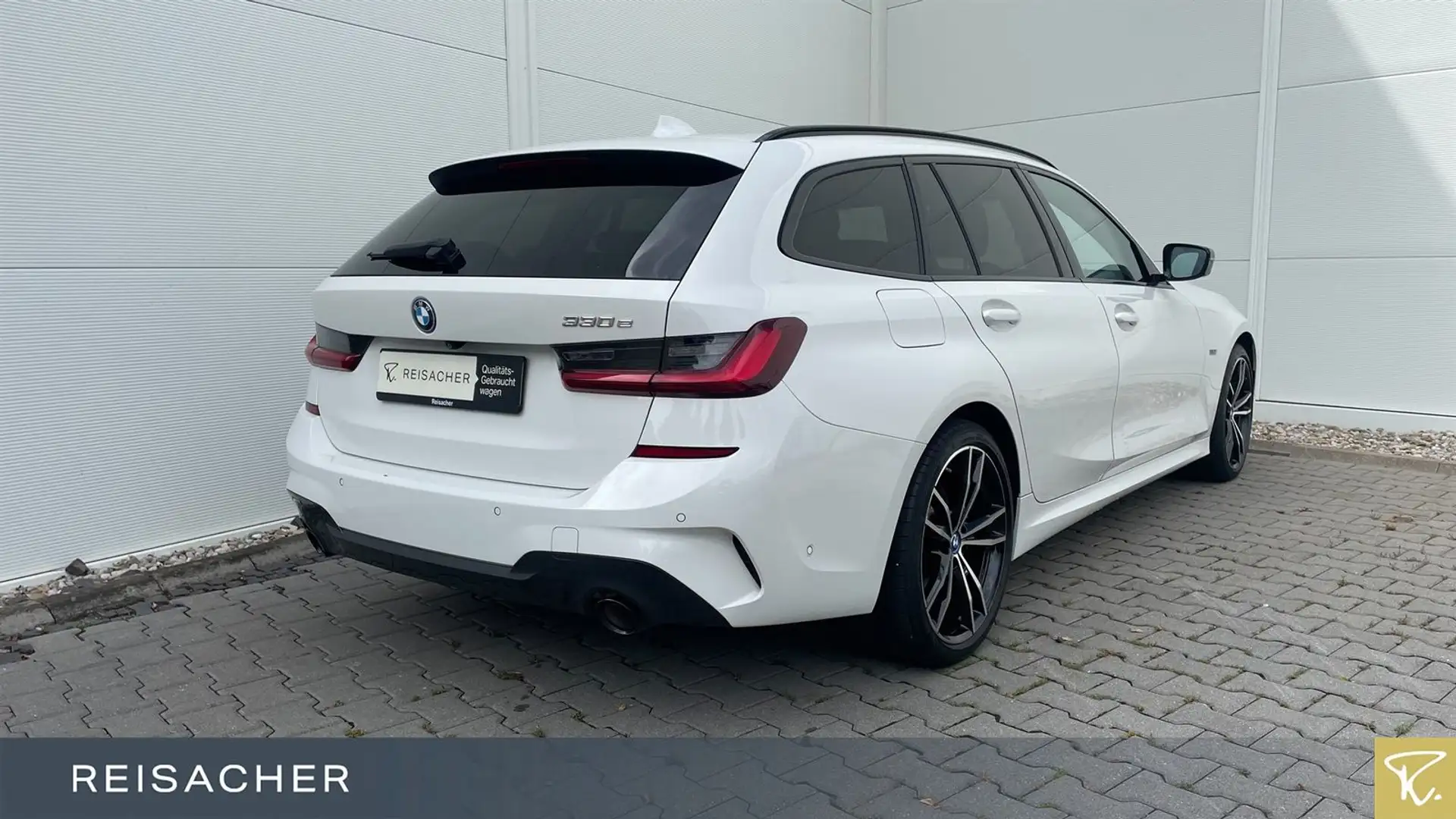 BMW 330 e Tou M Sport,LCPro.AHK,LED,360°,HIFI,DAB Blanco - 2