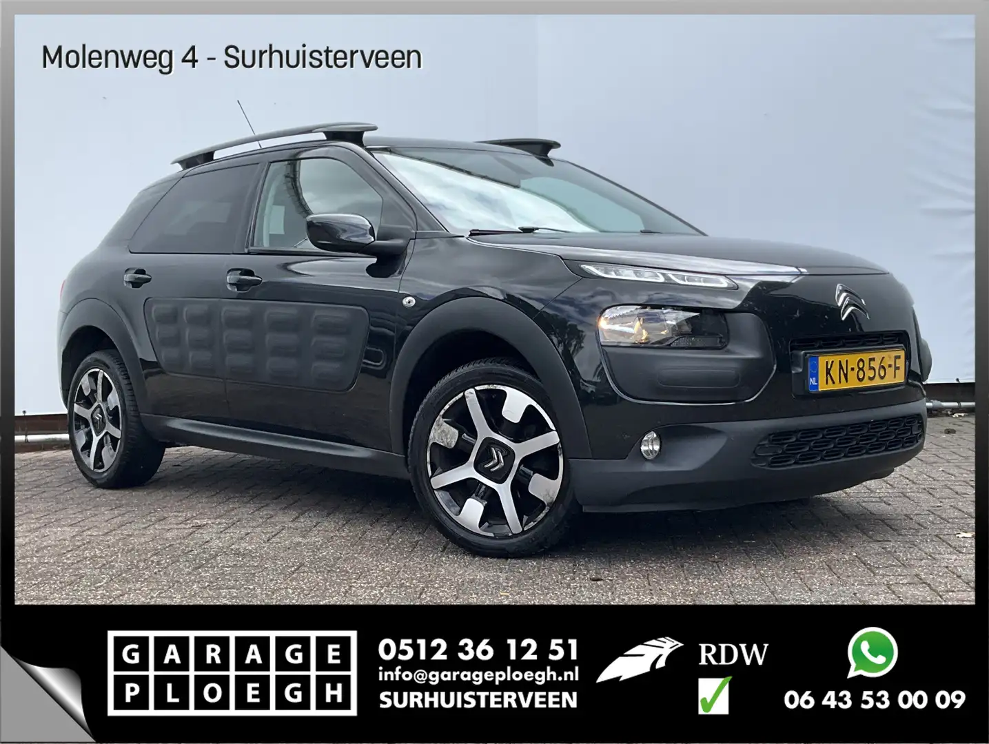 Citroen C4 Cactus 1.6 BlueHDi Shine Automaat Trekhaak Navi Camera Or Schwarz - 1