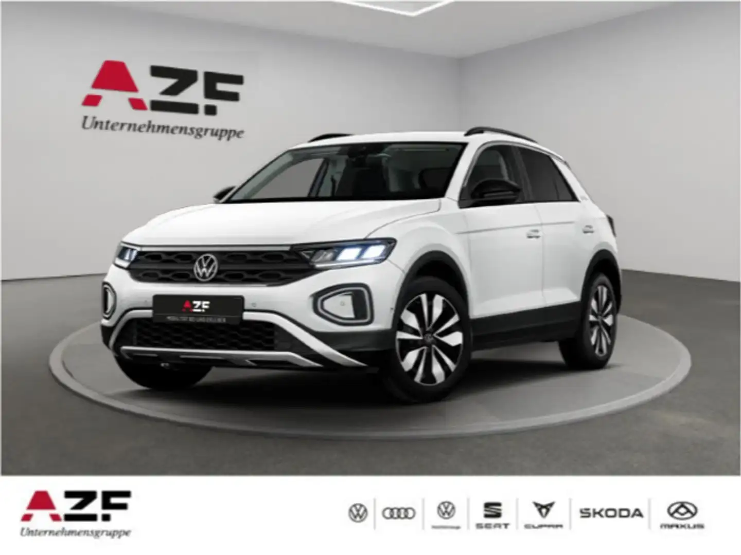 Volkswagen T-Roc GOAL 1.5 l TSI OPF 110 kW (150 PS) 7-Gang- Weiß - 2