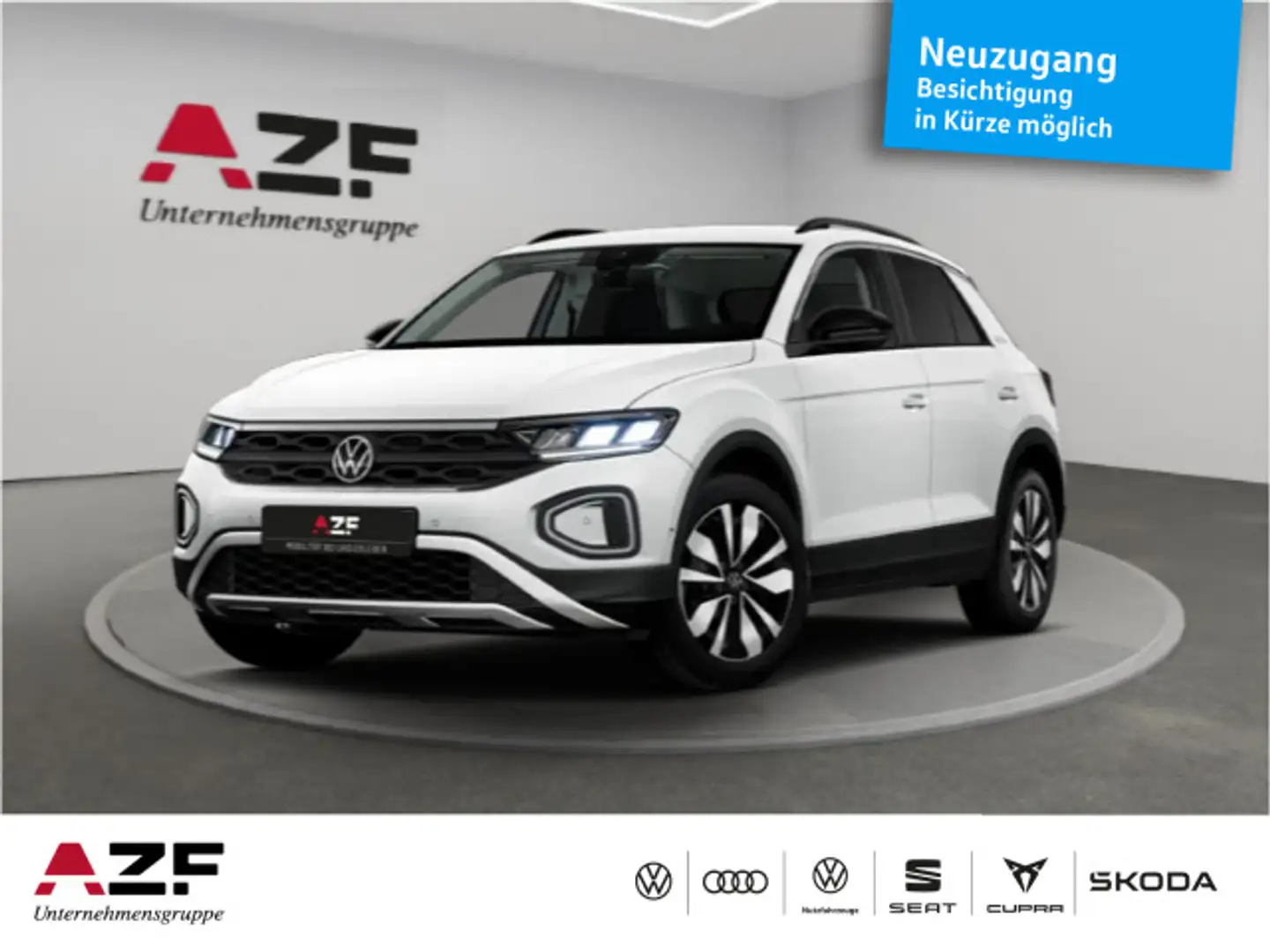 Volkswagen T-Roc GOAL 1.5 l TSI OPF 110 kW (150 PS) 7-Gang- Weiß - 1