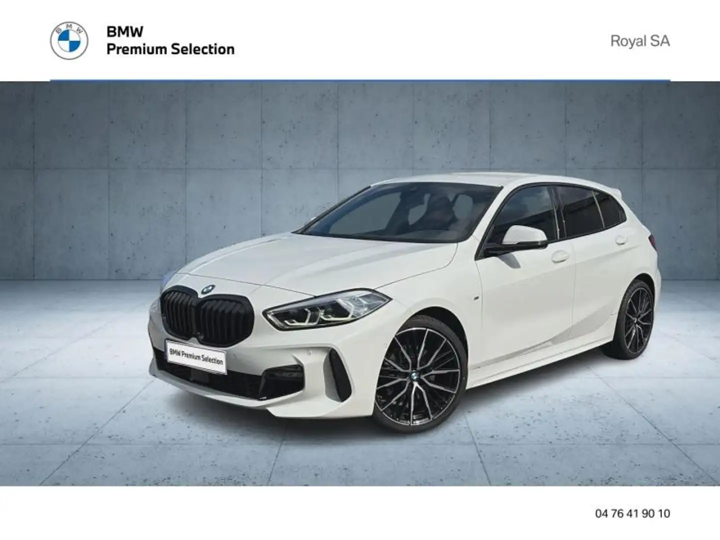 BMW 118 118dA 150ch M Sport Bianco - 1