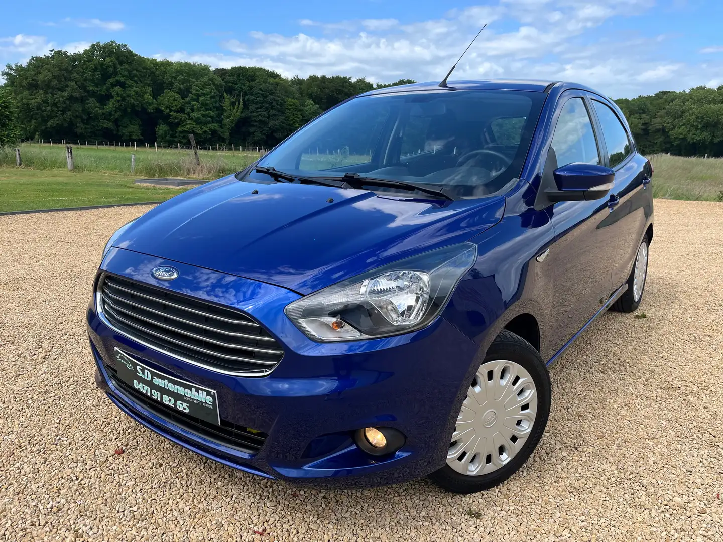 Ford Ka/Ka+ Ka+ 1.2i Essential (EU6.2) Blauw - 1