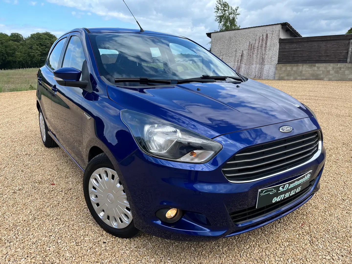 Ford Ka/Ka+ Ka+ 1.2i Essential (EU6.2) Blauw - 2