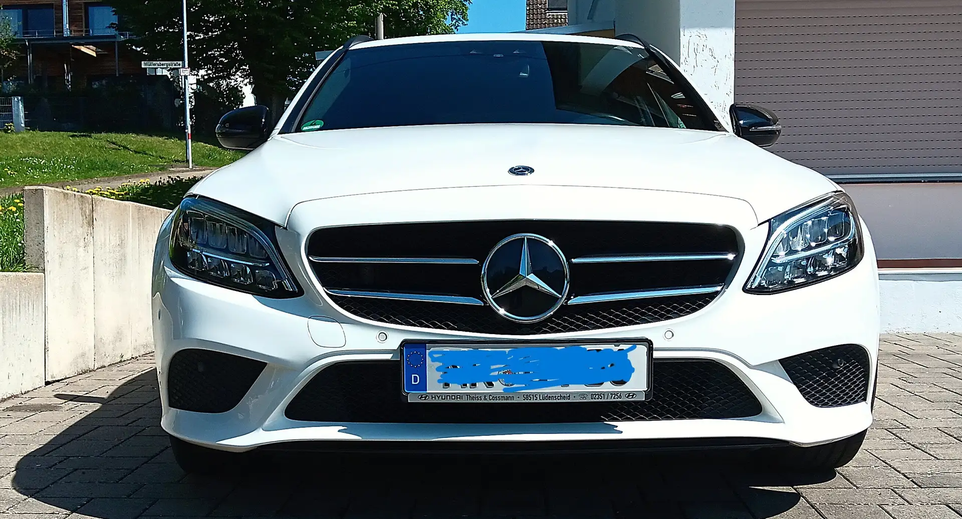 Mercedes-Benz C 300 T 9G-TRONIC Avantgarde, Ahk, 8-fach bereift, uvm. Blanco - 2