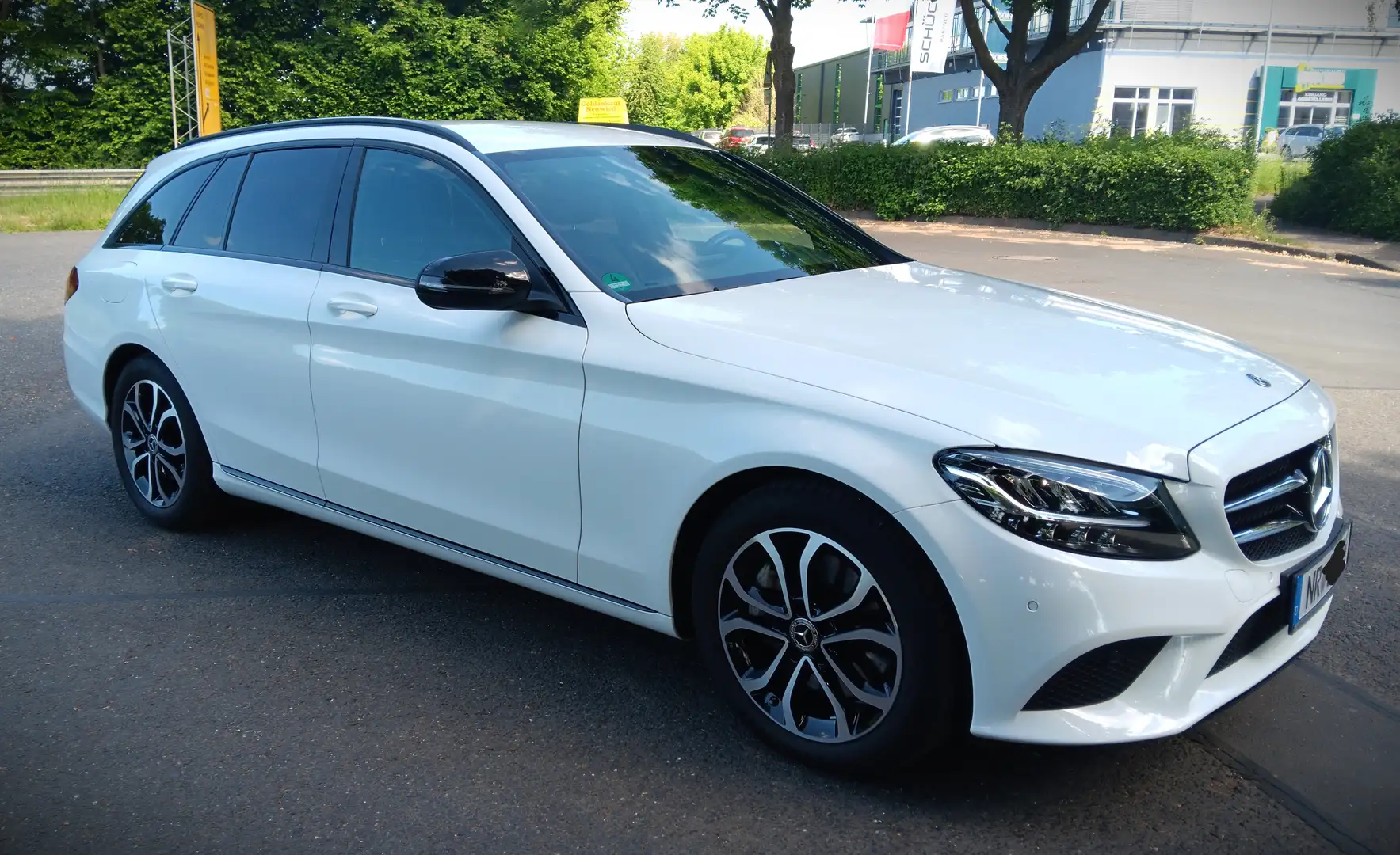 Mercedes-Benz C 300 T 9G-TRONIC Avantgarde, Ahk, 8-fach bereift, uvm. Blanco - 1