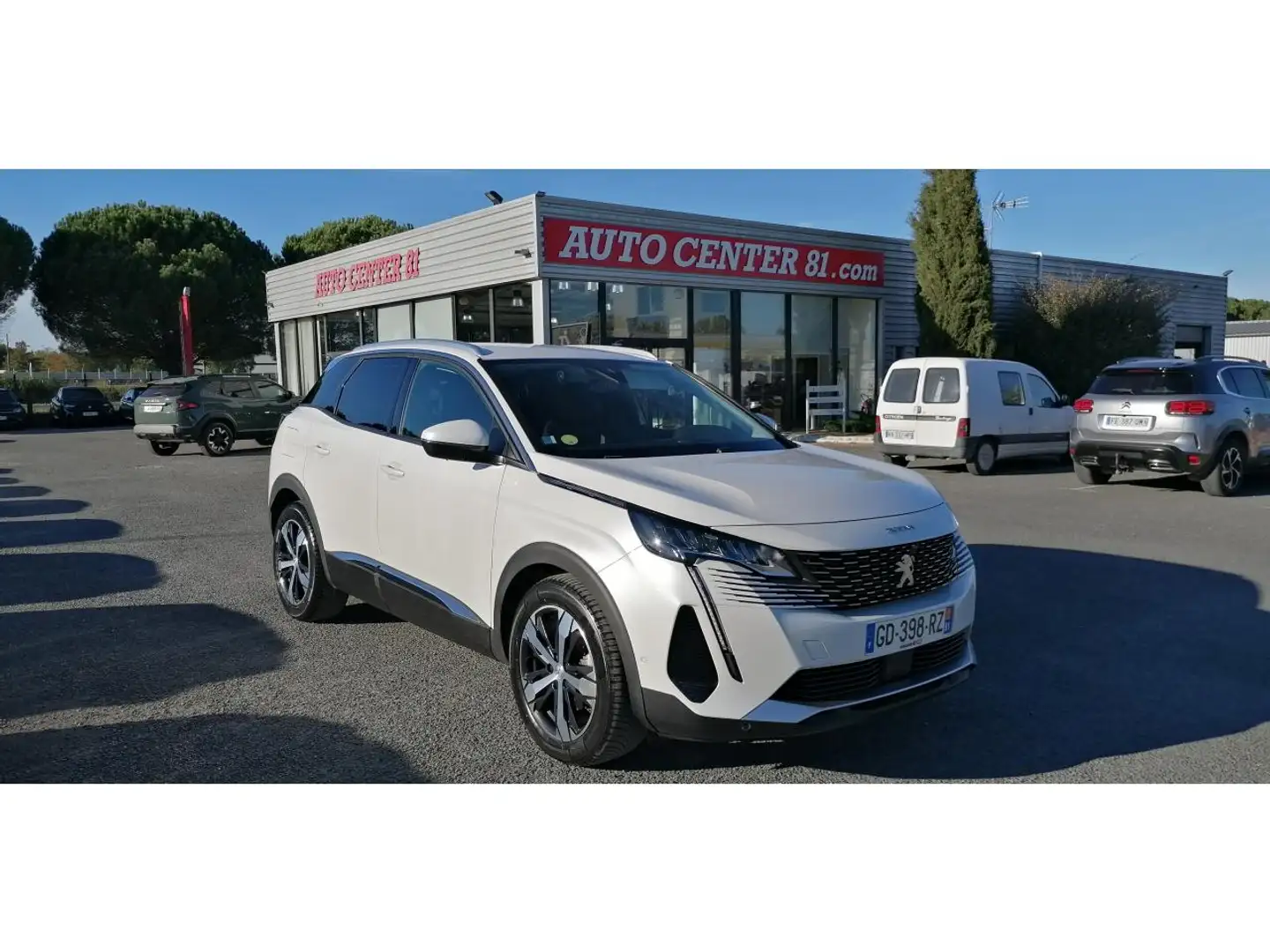 Peugeot 3008 1.5 BlueHDi 130 EAT8 Allure Päck +HAYON ELEC+GRIP Wit - 1