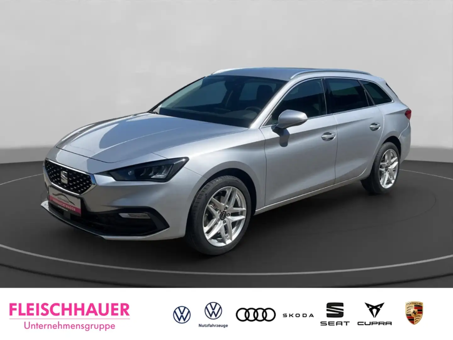 SEAT Leon Sportstourer Xcellence 1.5 eTSI Navi Sitzhz Silber - 1