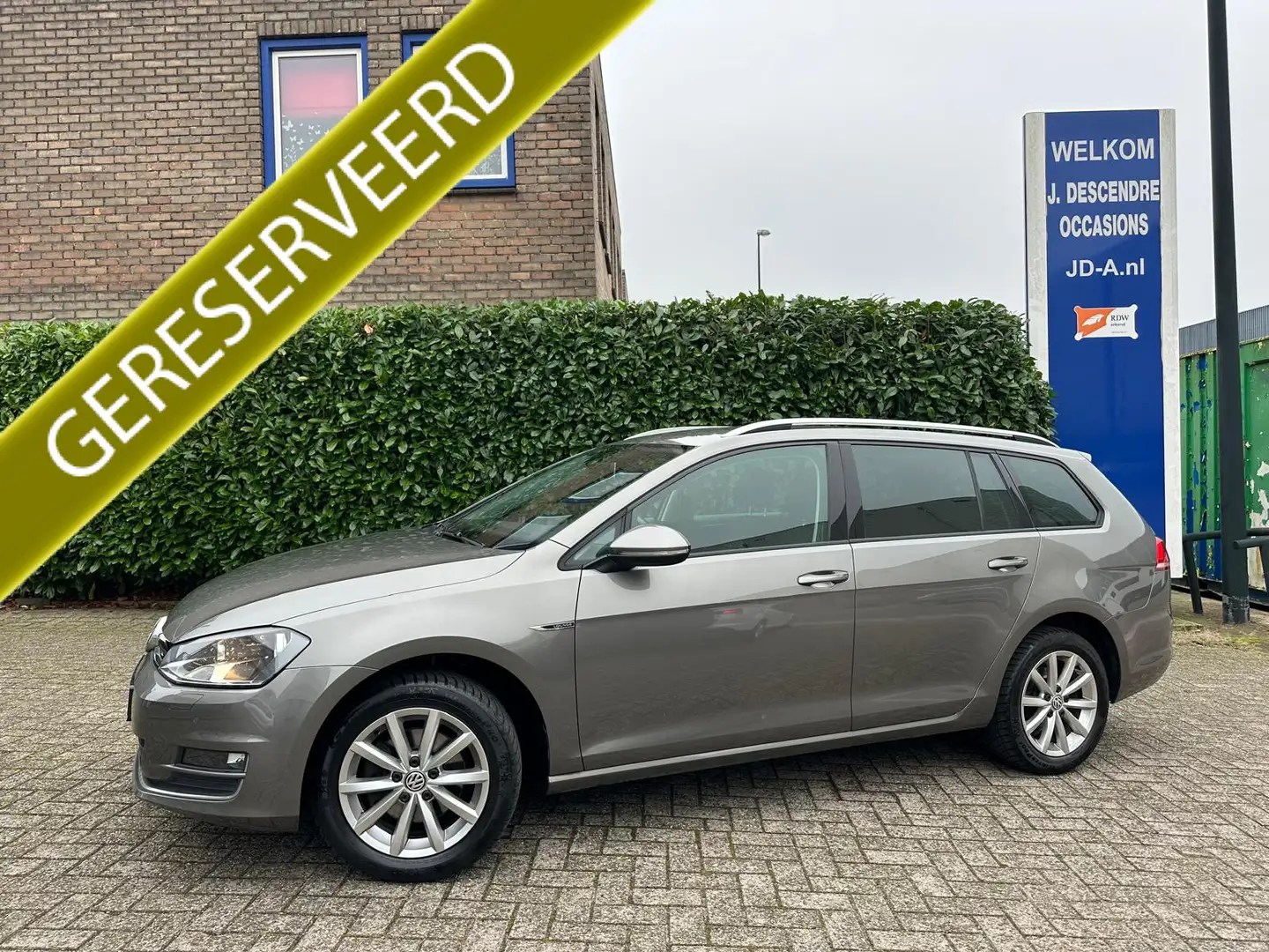 Volkswagen Golf Variant 1.4 TSI Lounge Climate C, Cruise C, Stoelverw, Pdc Grau - 1