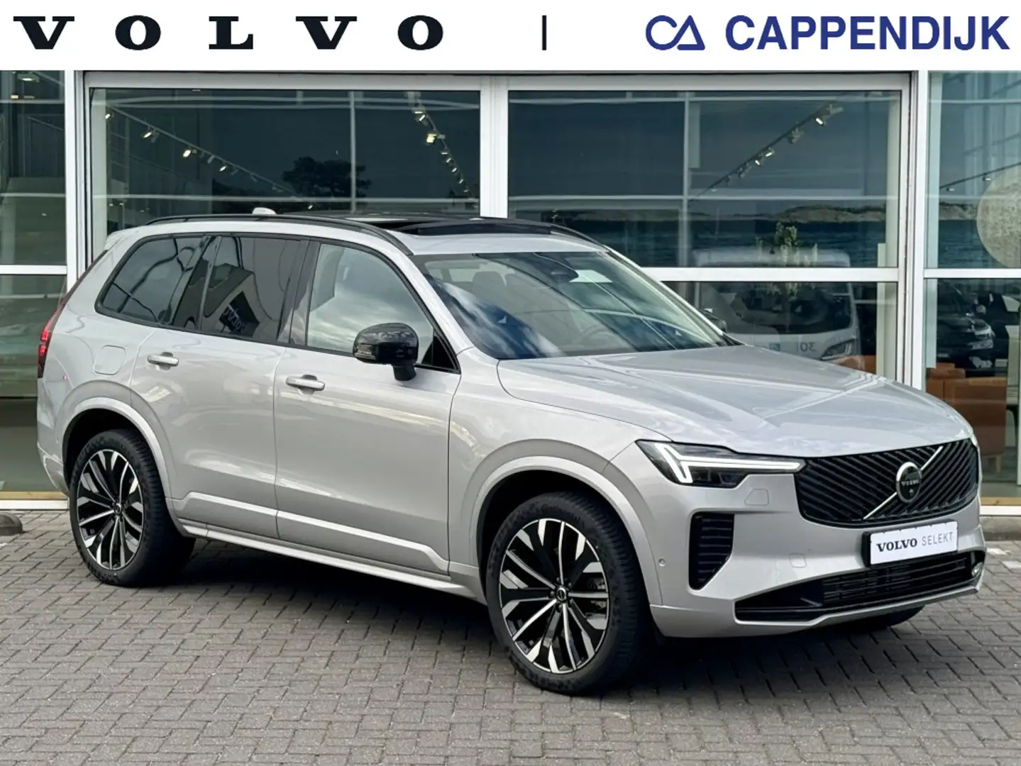 Volvo XC90 T8 455PK Recharge Ultra Dark| Full Options! Luchtv Zilver - 1