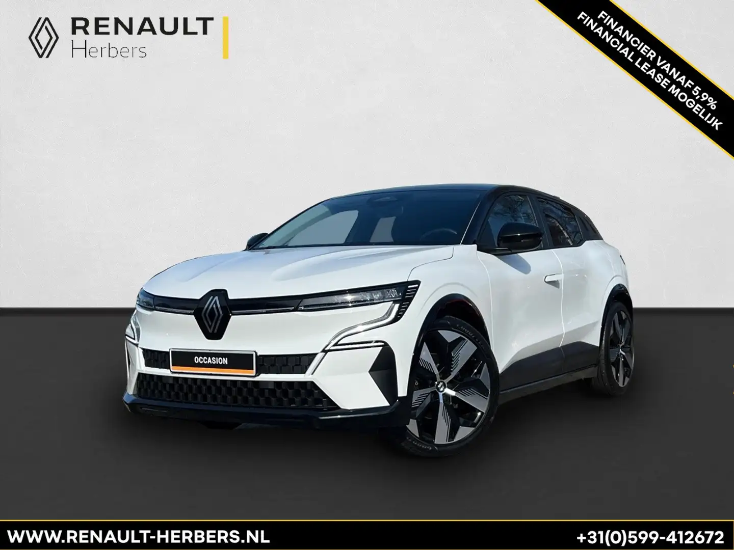 Renault Megane E-Tech EV40 Boost Charge Equilibre / CAMERA / CRUISE / NA Wit - 1