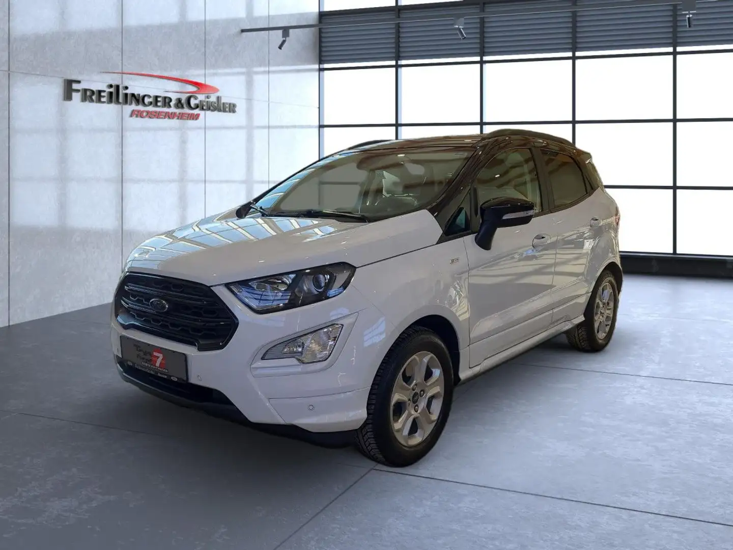 Ford EcoSport ST-Line Sportpaket Bluetooth Navi Klima Blanc - 2