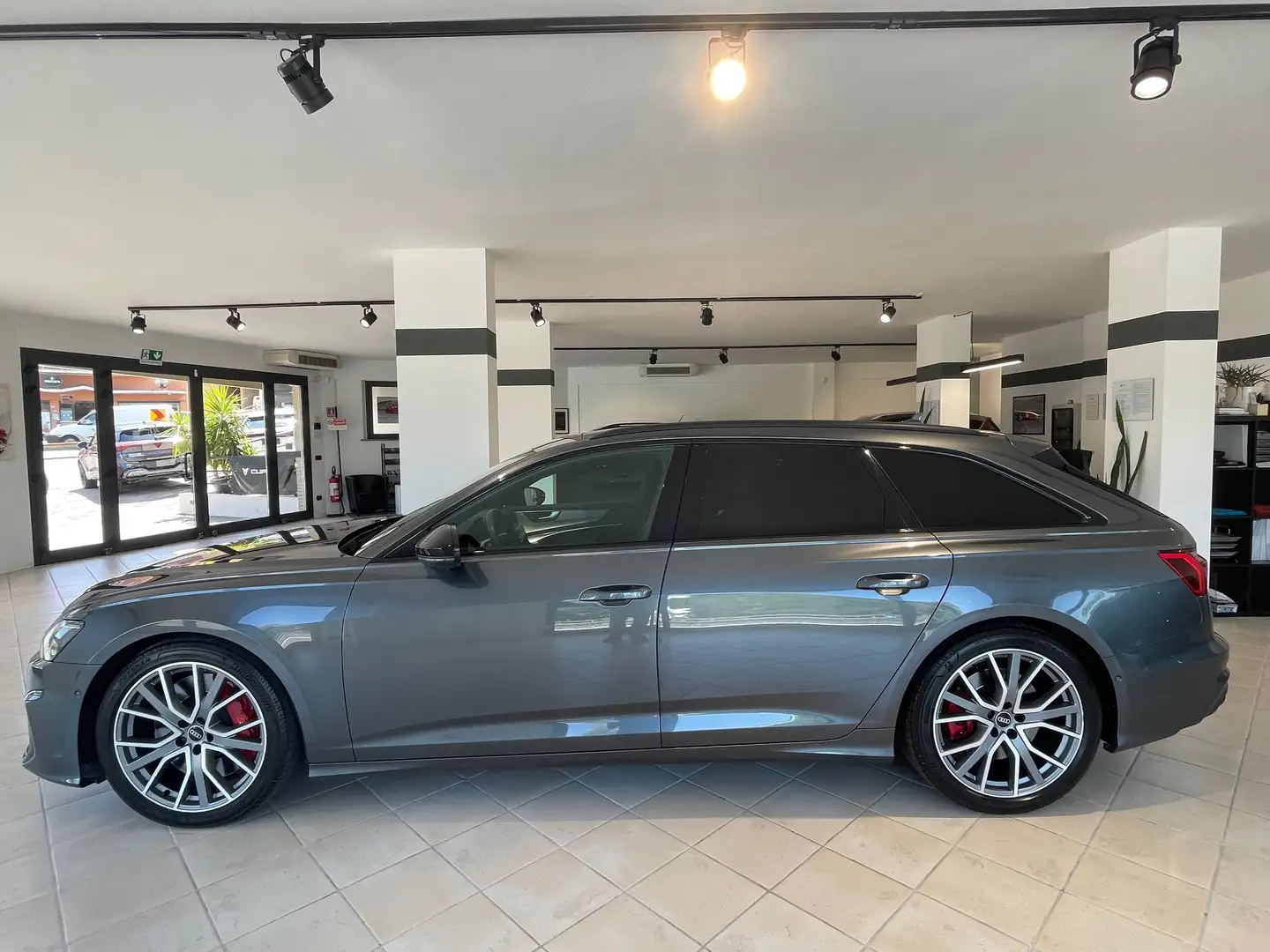 Audi S6 avant Biturbo 3.0 tdi quattro FULL SERVICE AUDI ! Grigio - 2