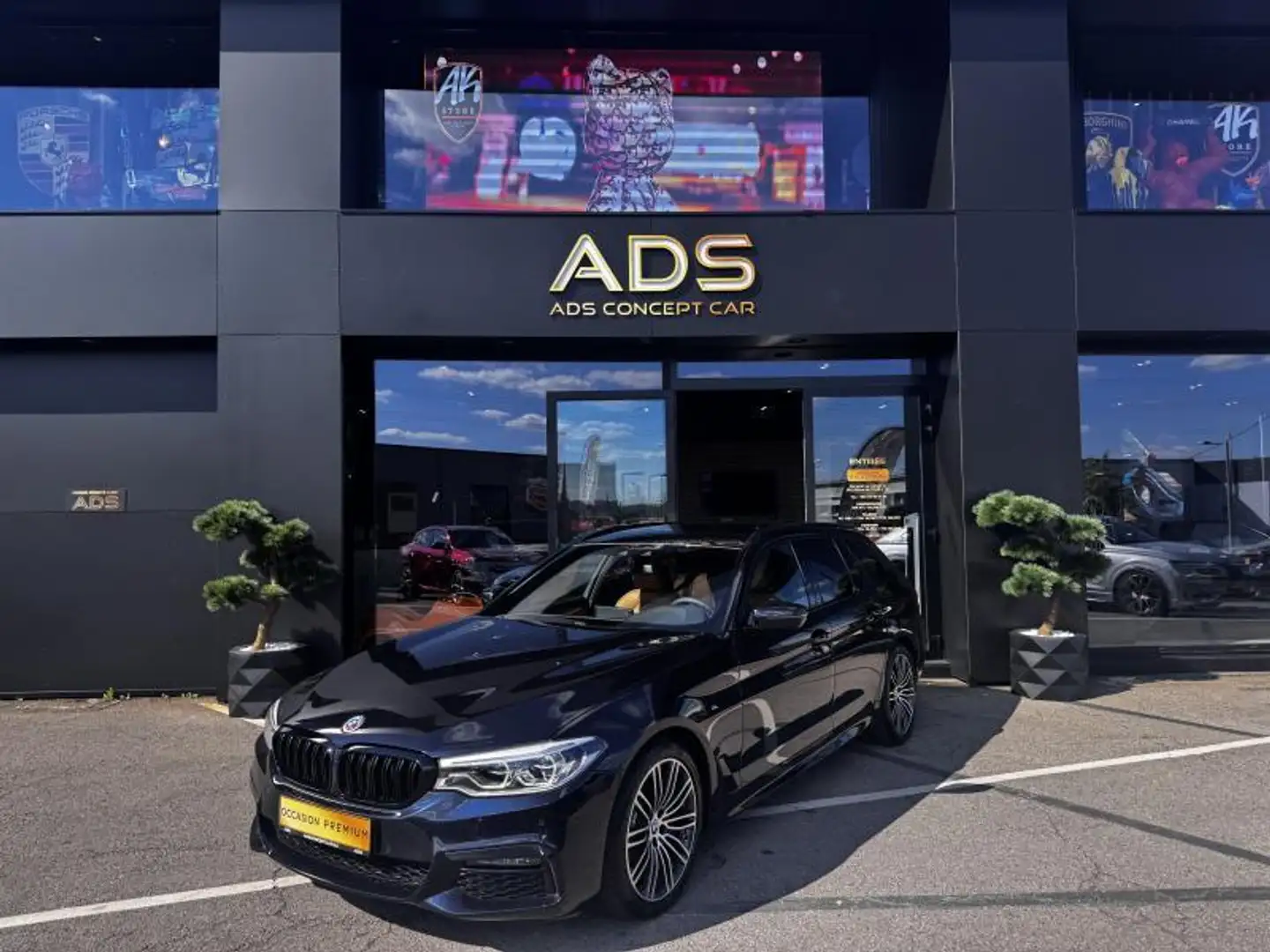 BMW 540 d xDrive Touring Aut. Noir - 1