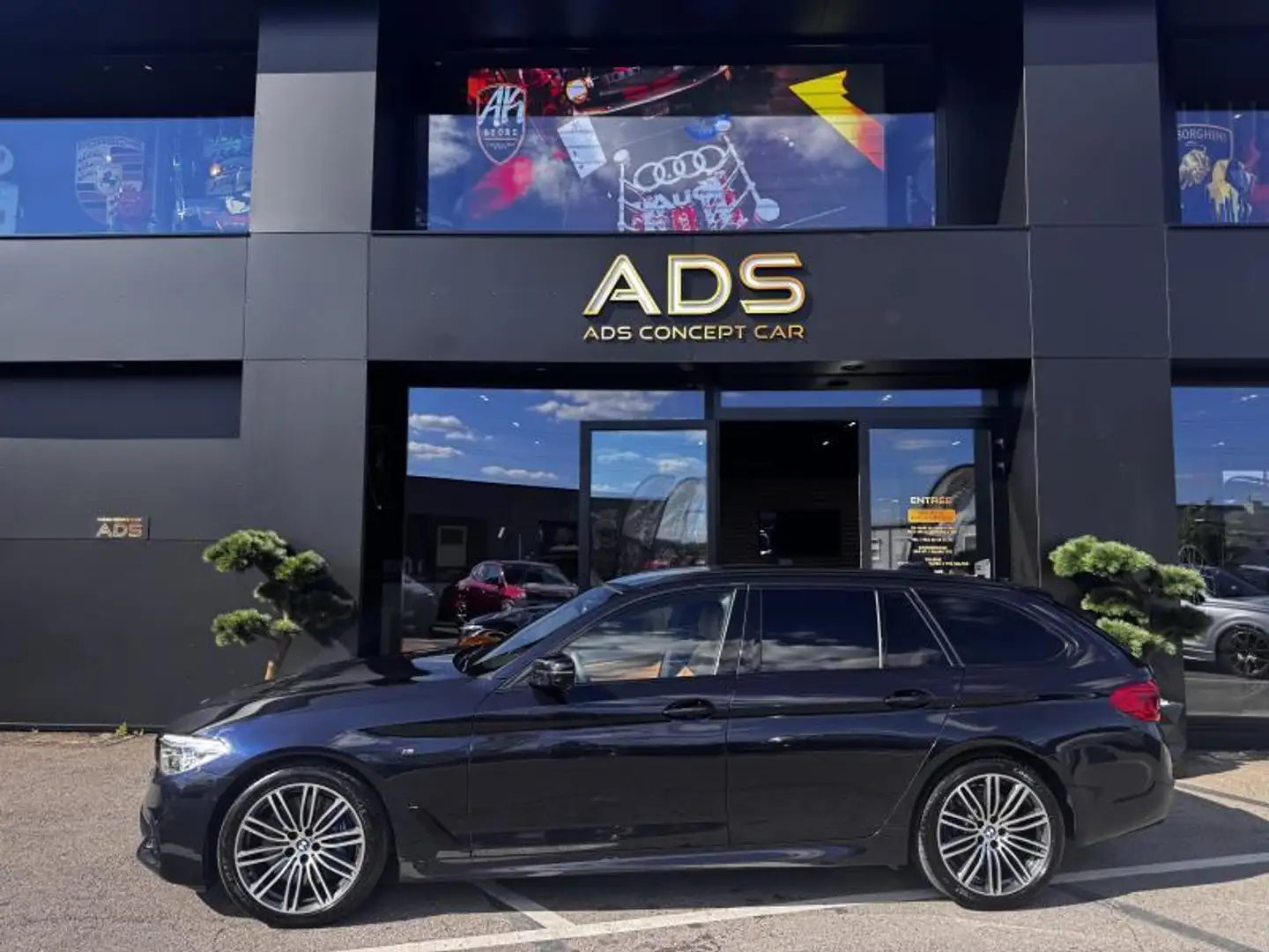 BMW 540 d xDrive Touring Aut. Noir - 2