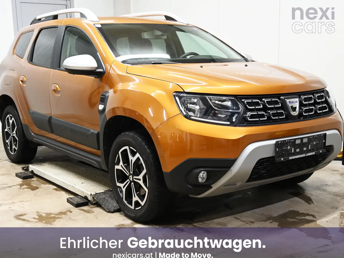 Dacia Duster Duster TCe 125 S | 1.Hand | Allrad | AHK | Top! Orange - 1