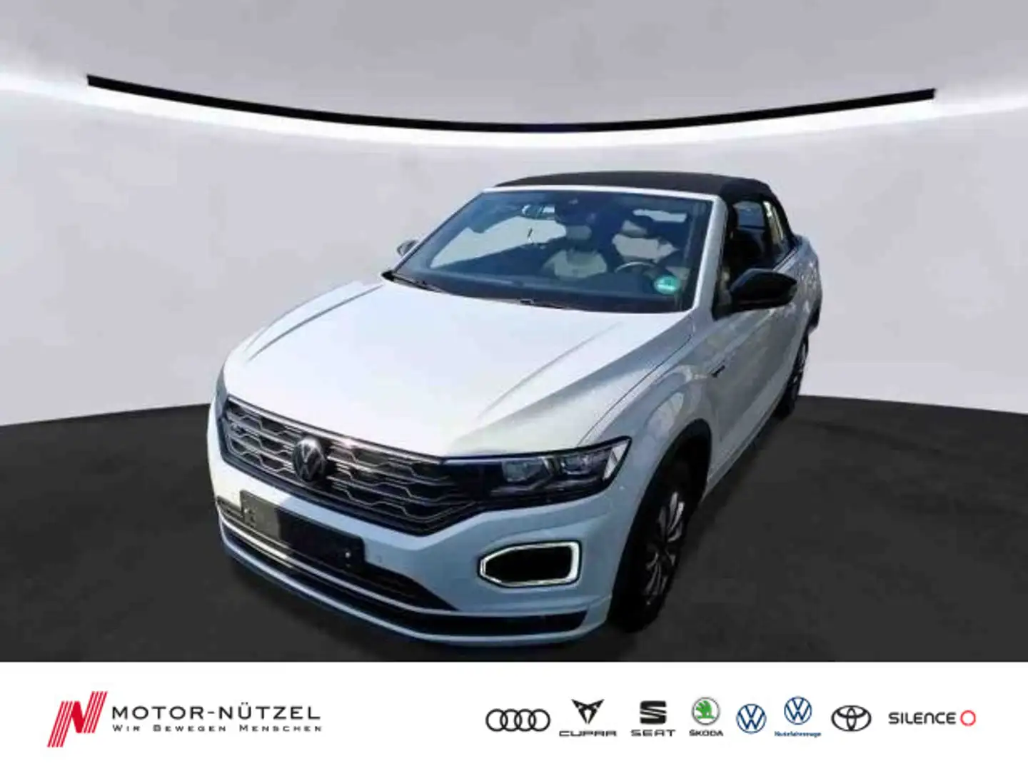 Volkswagen T-Roc 1.5 TSI DSG R-LINE LED+NAVI+ACC Weiß - 1