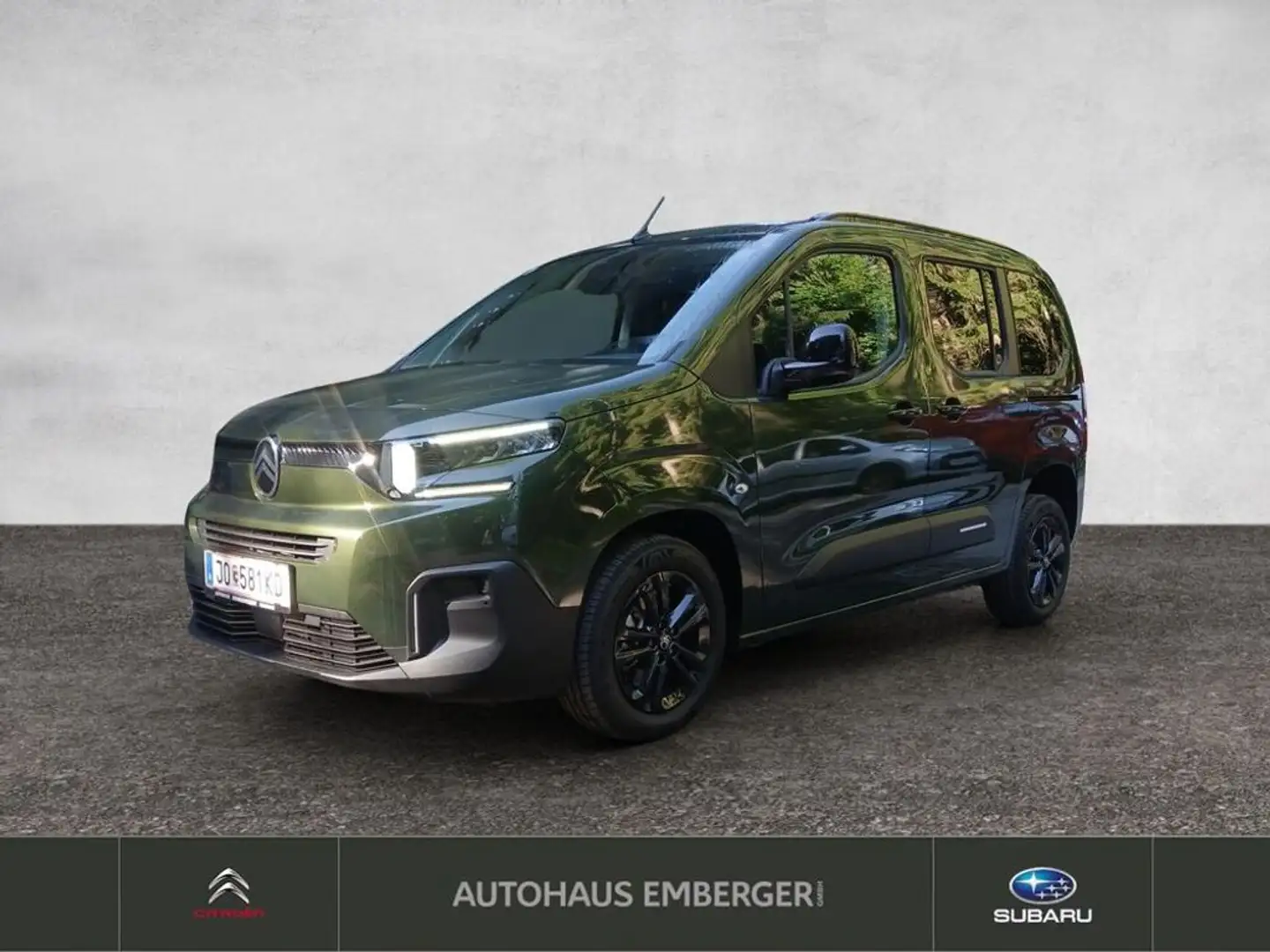 Citroen Berlingo Plus Van M/Unterboden konserviert Grün - 1