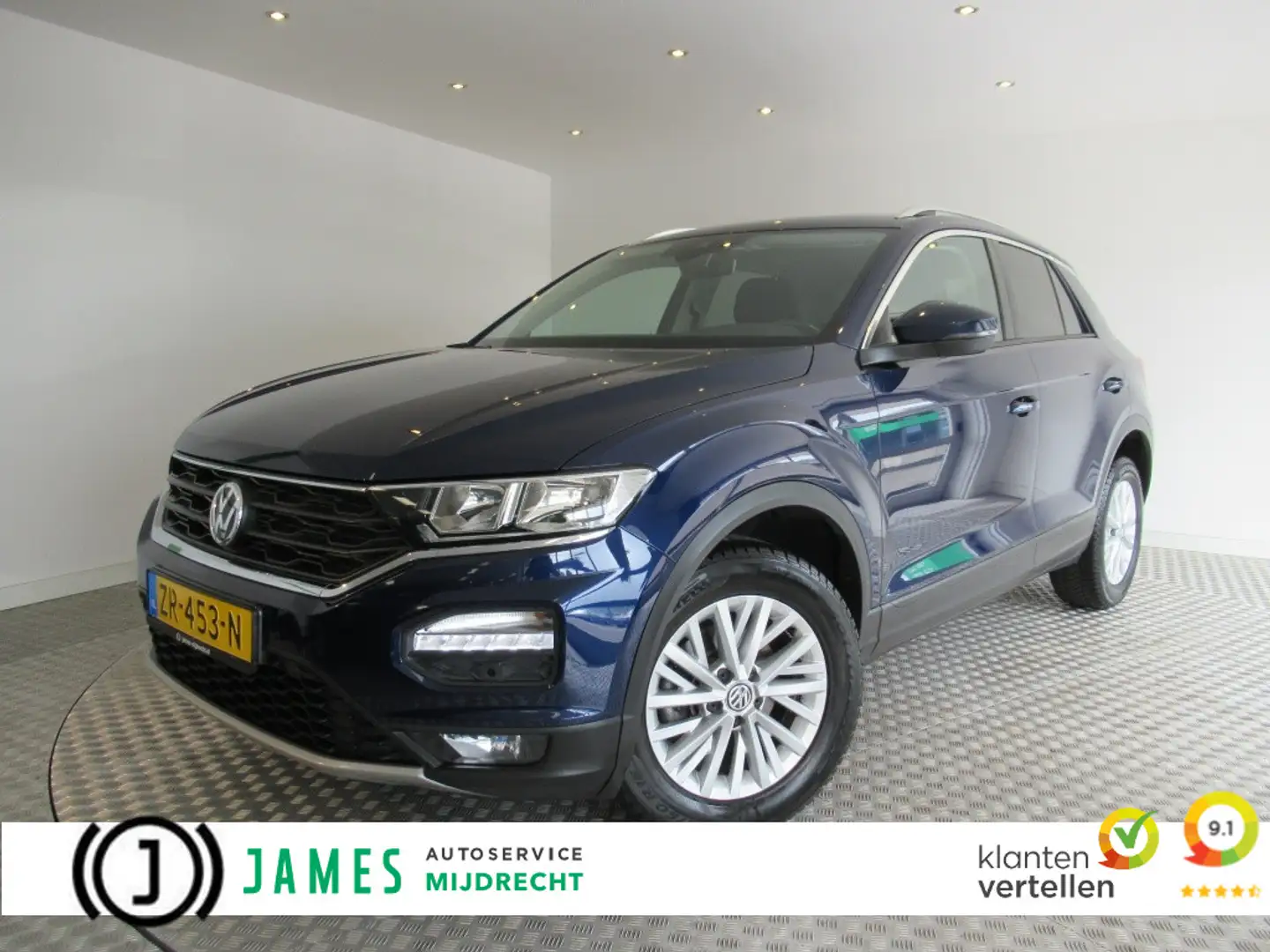 Volkswagen T-Roc 1.5 TSI Style Automaat, Navigatie, Cruise control Azul - 1