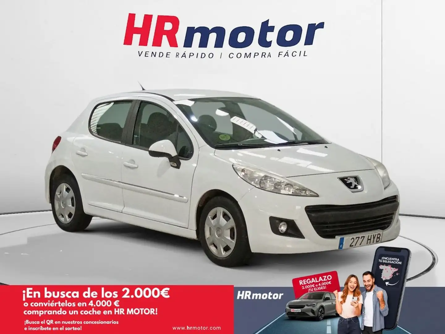 Peugeot 207 Confort Blanc - 1