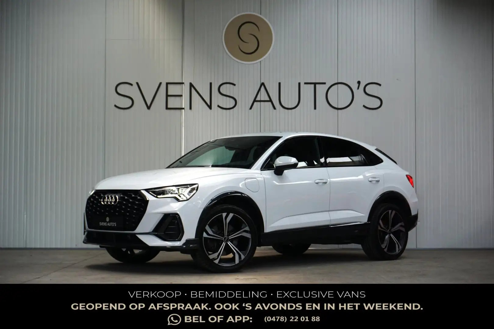 Audi Q3 Sportback 45 TFSIe S-Line Black Edition 20"LM|Memo Noir - 1