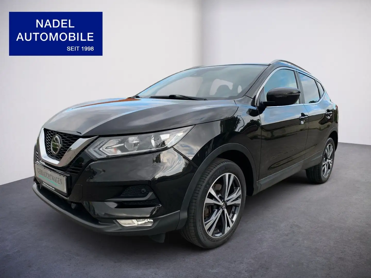 Nissan Qashqai N-Way/1.Hd./Navi/FSE/SHZ/Panoramadach Noir - 1