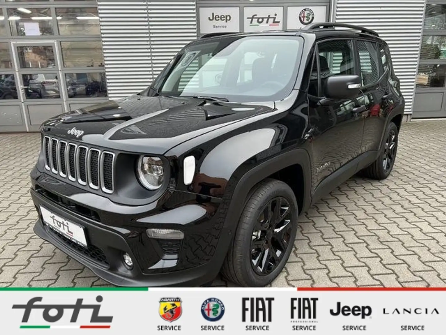 Jeep Renegade Summit 1,5 GSE 130PS Automatik+Navi Schwarz - 2