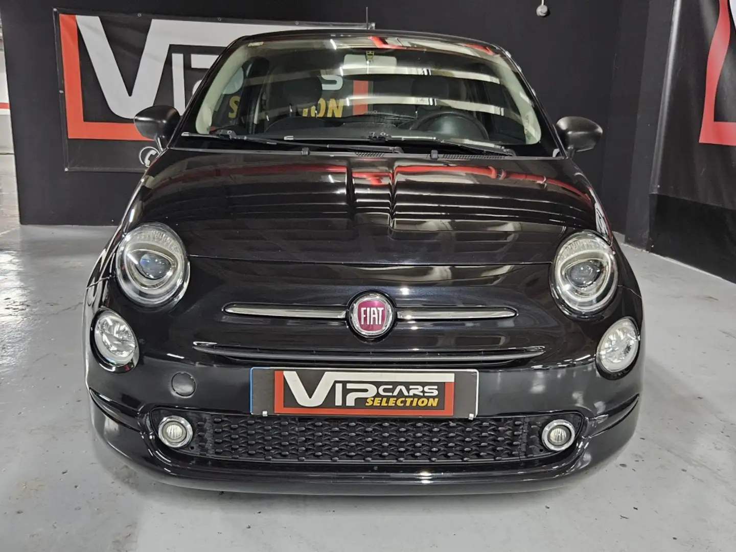 Fiat 500 Pequeño Manual de 3 Puertas Negro - 2