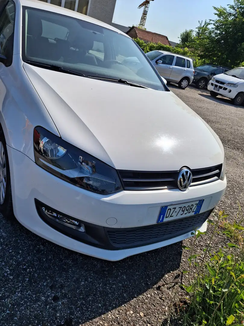 Volkswagen Polo 5 porte 1.2 Confortline 70cv Bianco - 2