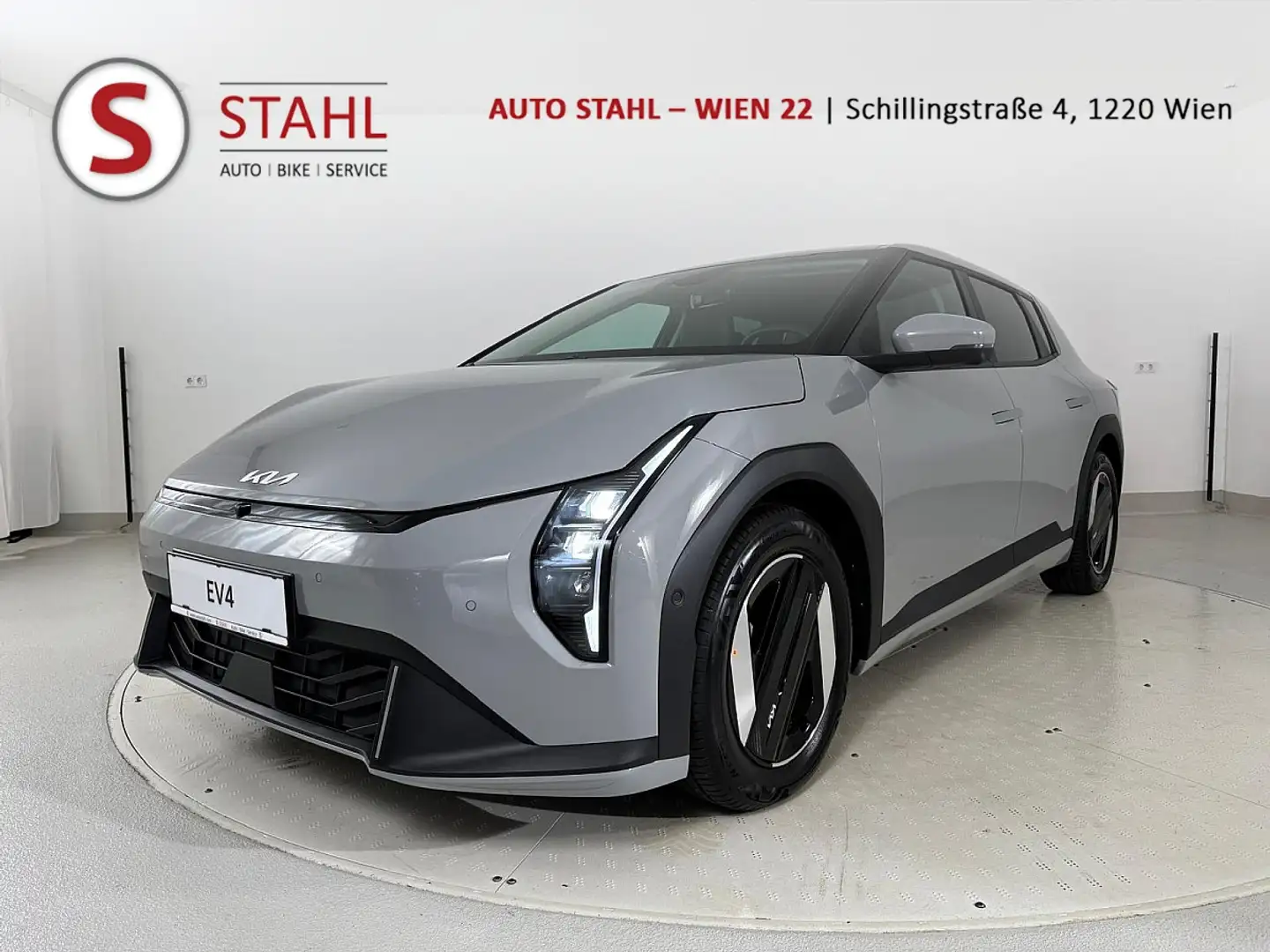 Kia EV4 HB Earth Plus 81,4kWh FWD | Stahl Wien 22 Grau - 1