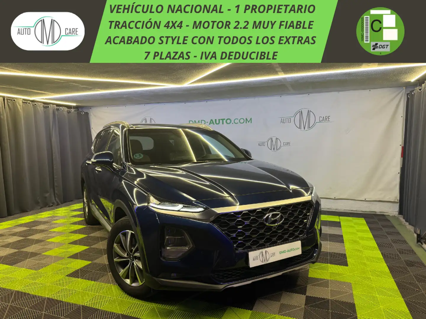 Hyundai SANTA FE 2.2CRDi Style 7pl 4WD 8DCT Azul - 1