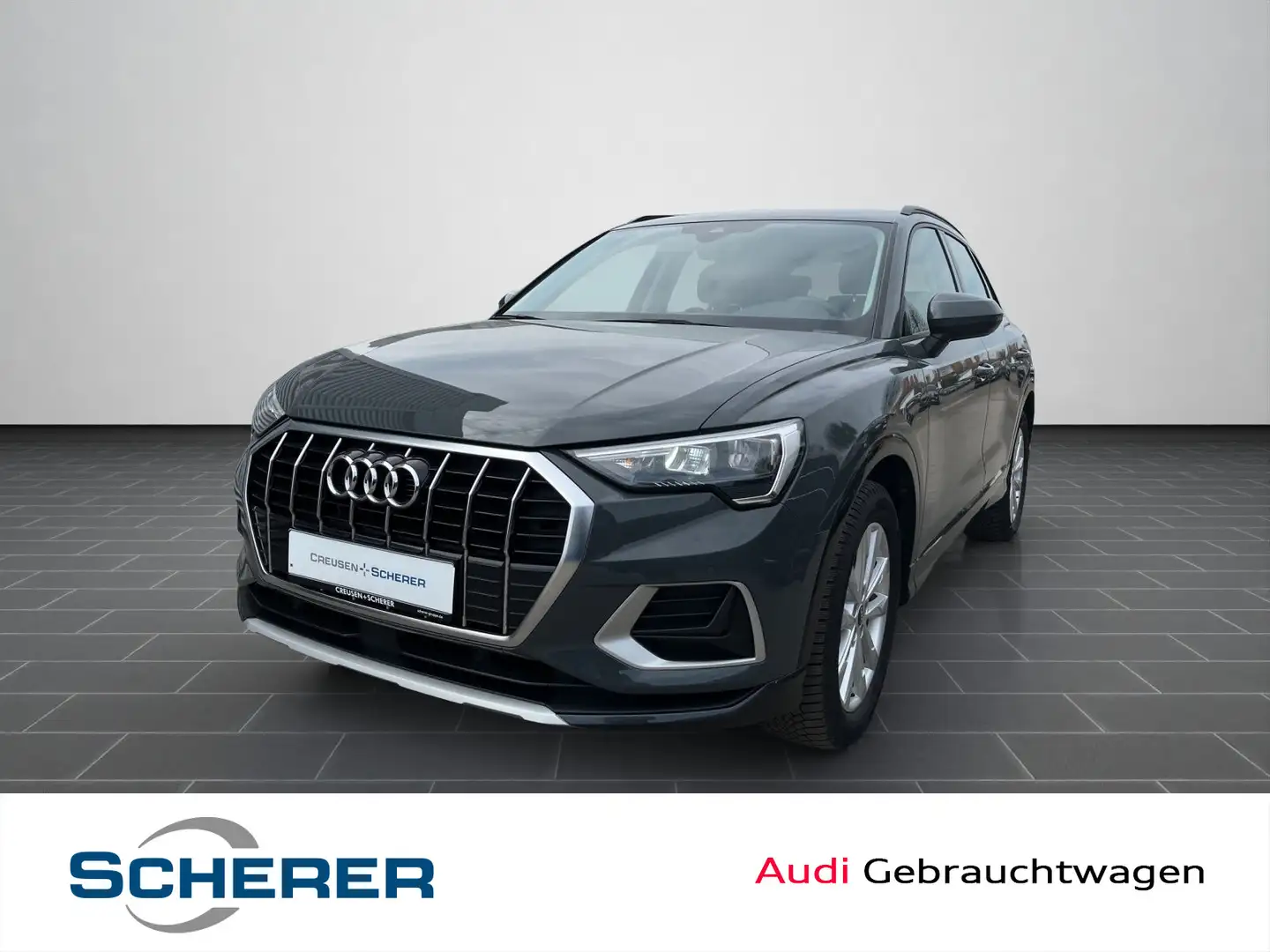 Audi Q3 35 TDI S tronic advanced AHK NAVI SHZ Grijs - 1