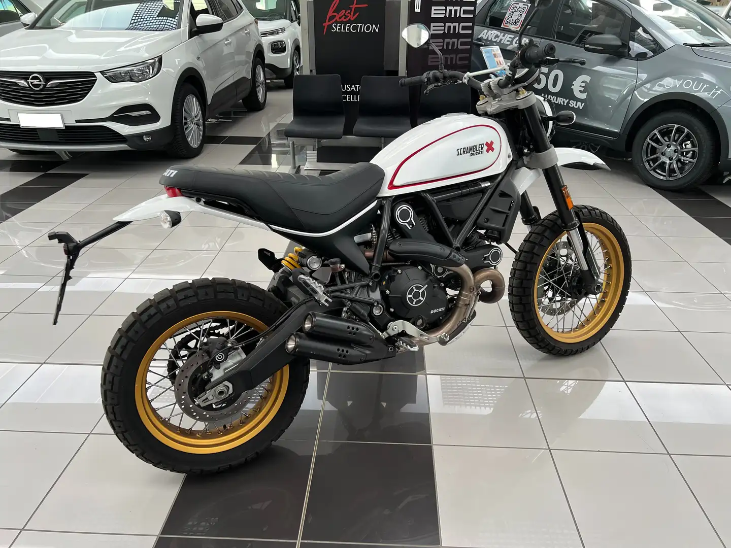 Ducati Scrambler Desert Sled Biały - 2