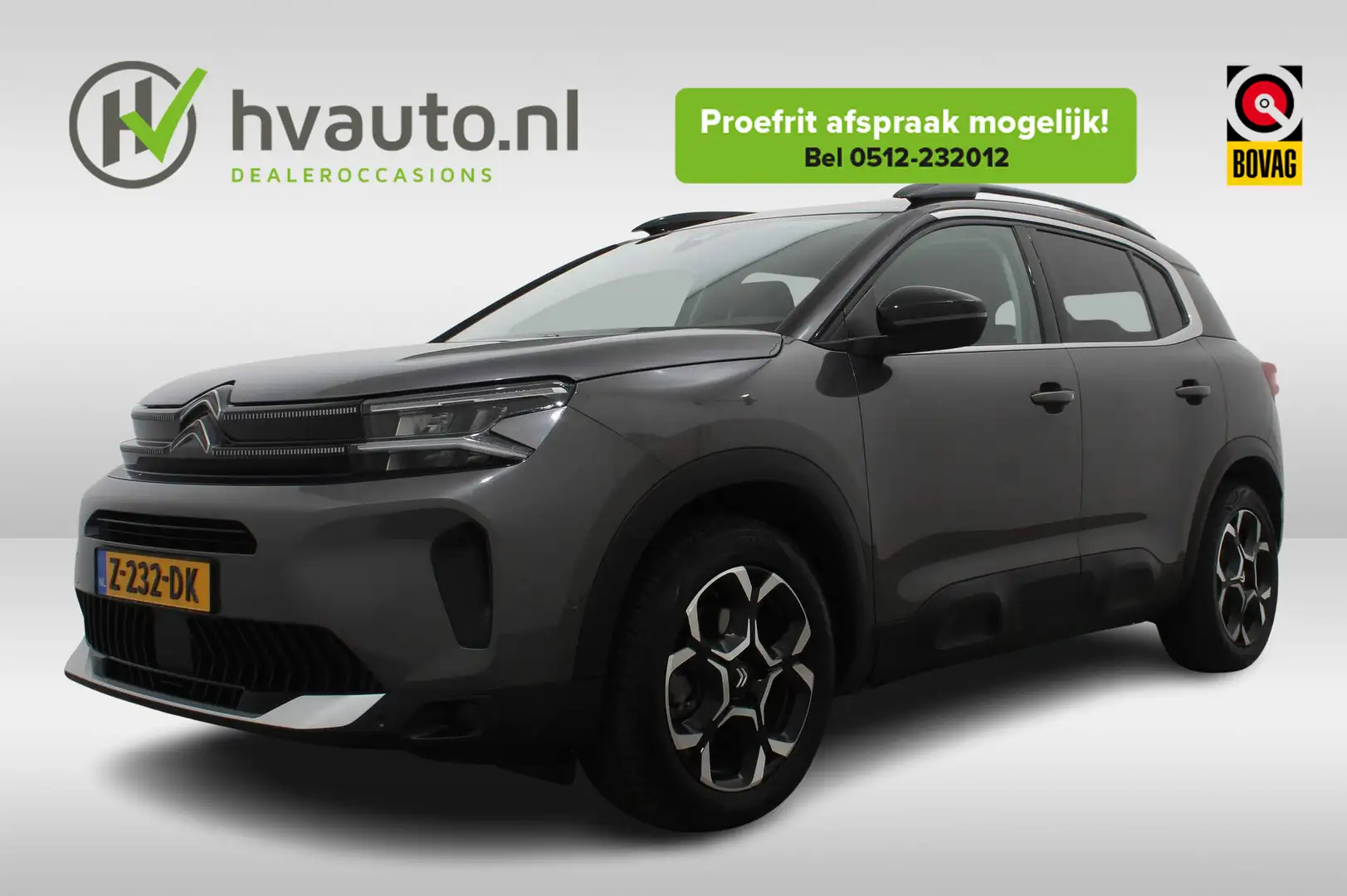Citroen C5 Aircross 1.2 PURETECH 130PK PLUS | Navi | Trekhaak | El. st Grau - 1