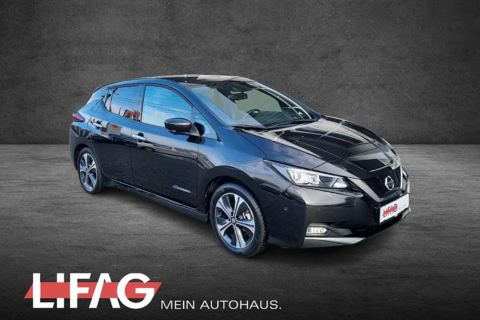 Nissan Leaf Tekna 40kWh *ab € 26.990,-* Schwarz - 1