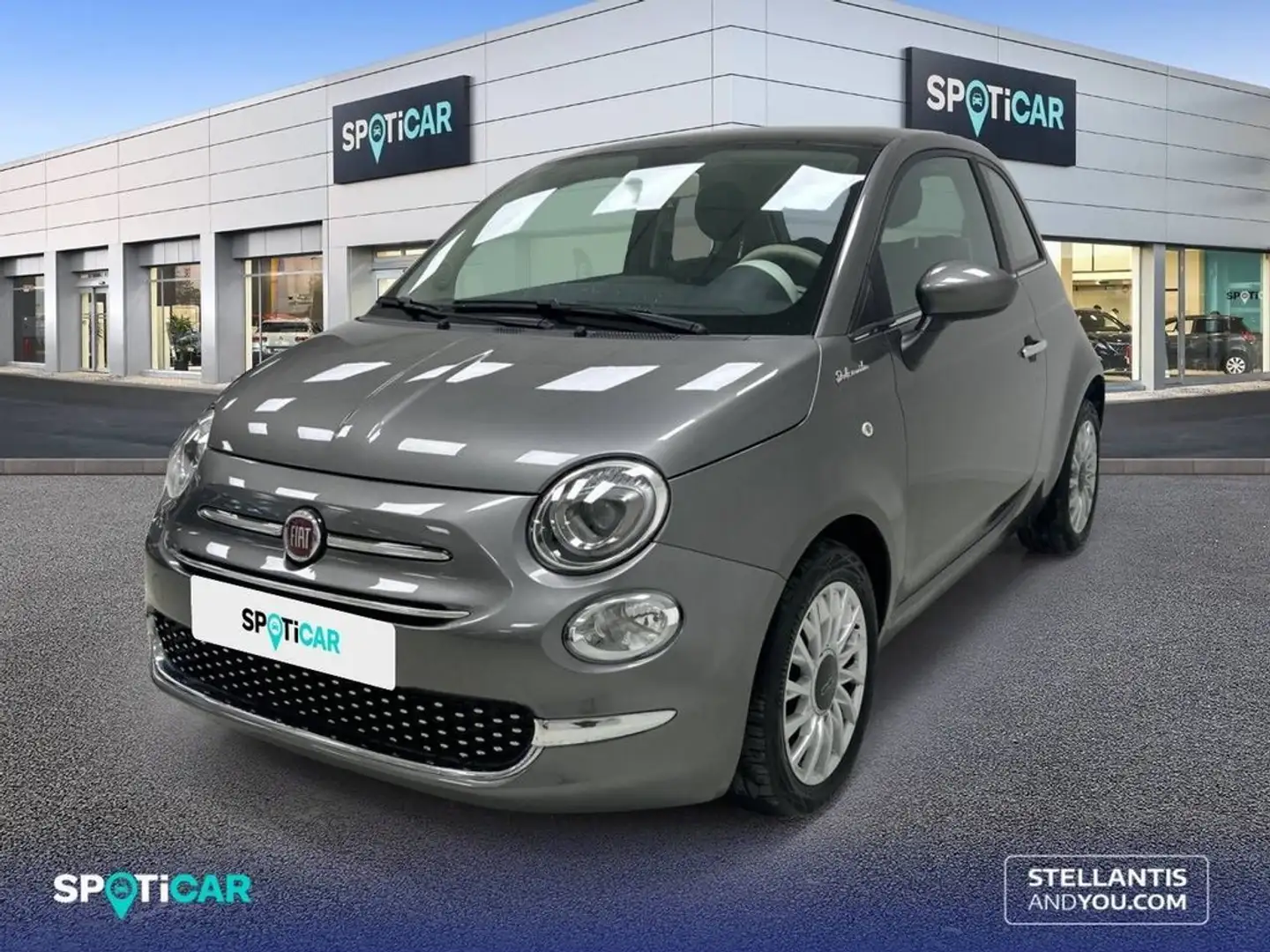 Fiat 500 1.0 Hybrid 51KW (70 CV) Dolcevita Gris - 1