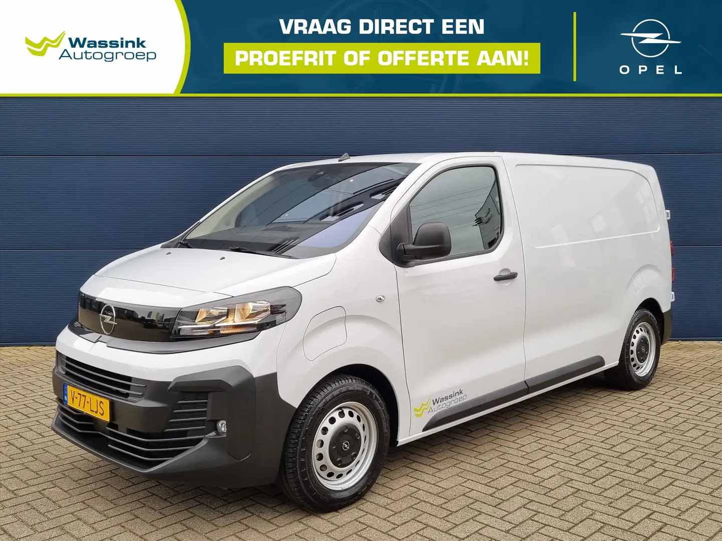 Opel Vivaro-e Electric Electric 75 kWh 136pk L2 | Navigatie | Ca Alb - 1