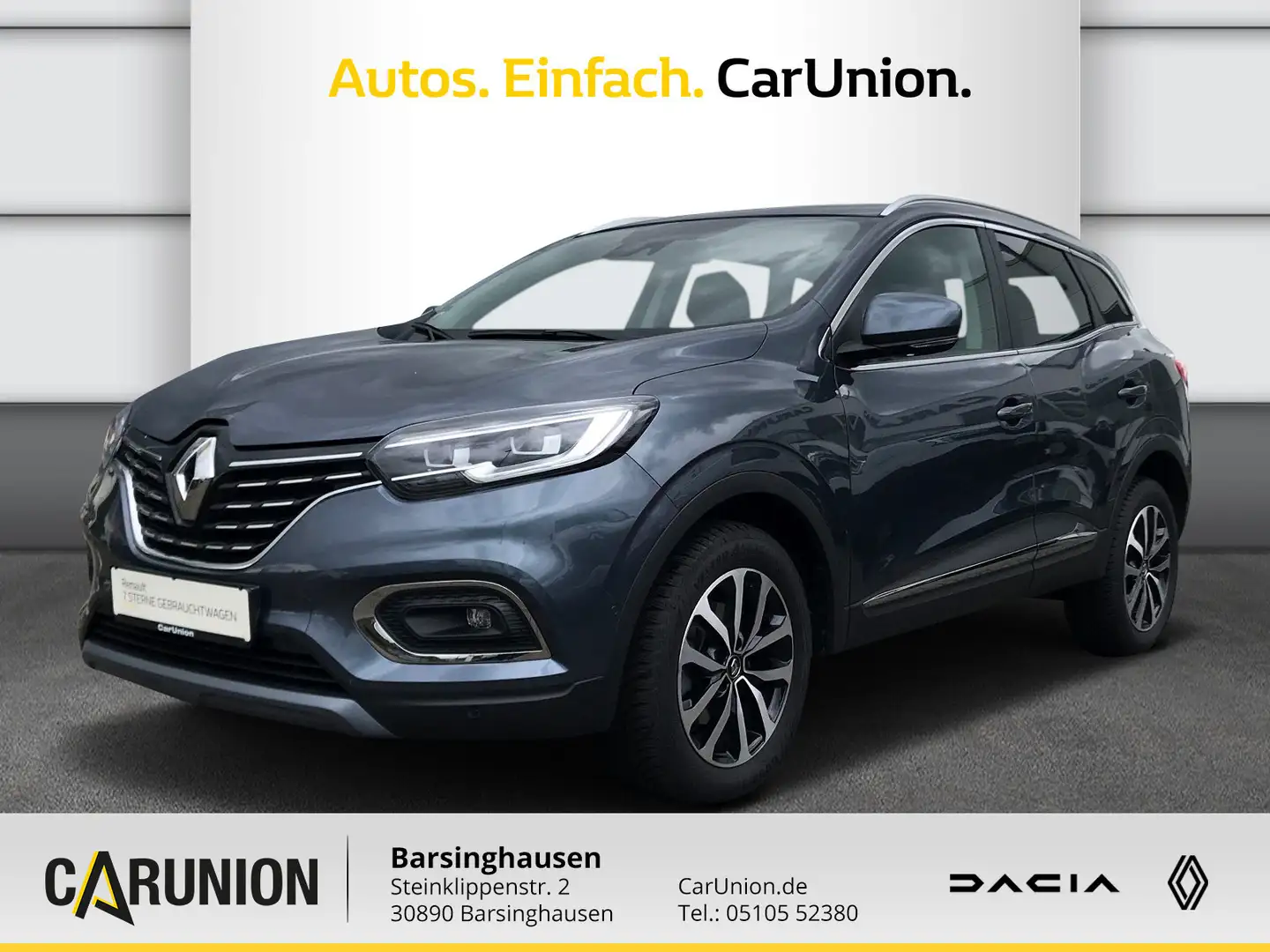 Renault Kadjar Techno TCe 160 EDC Gris - 1