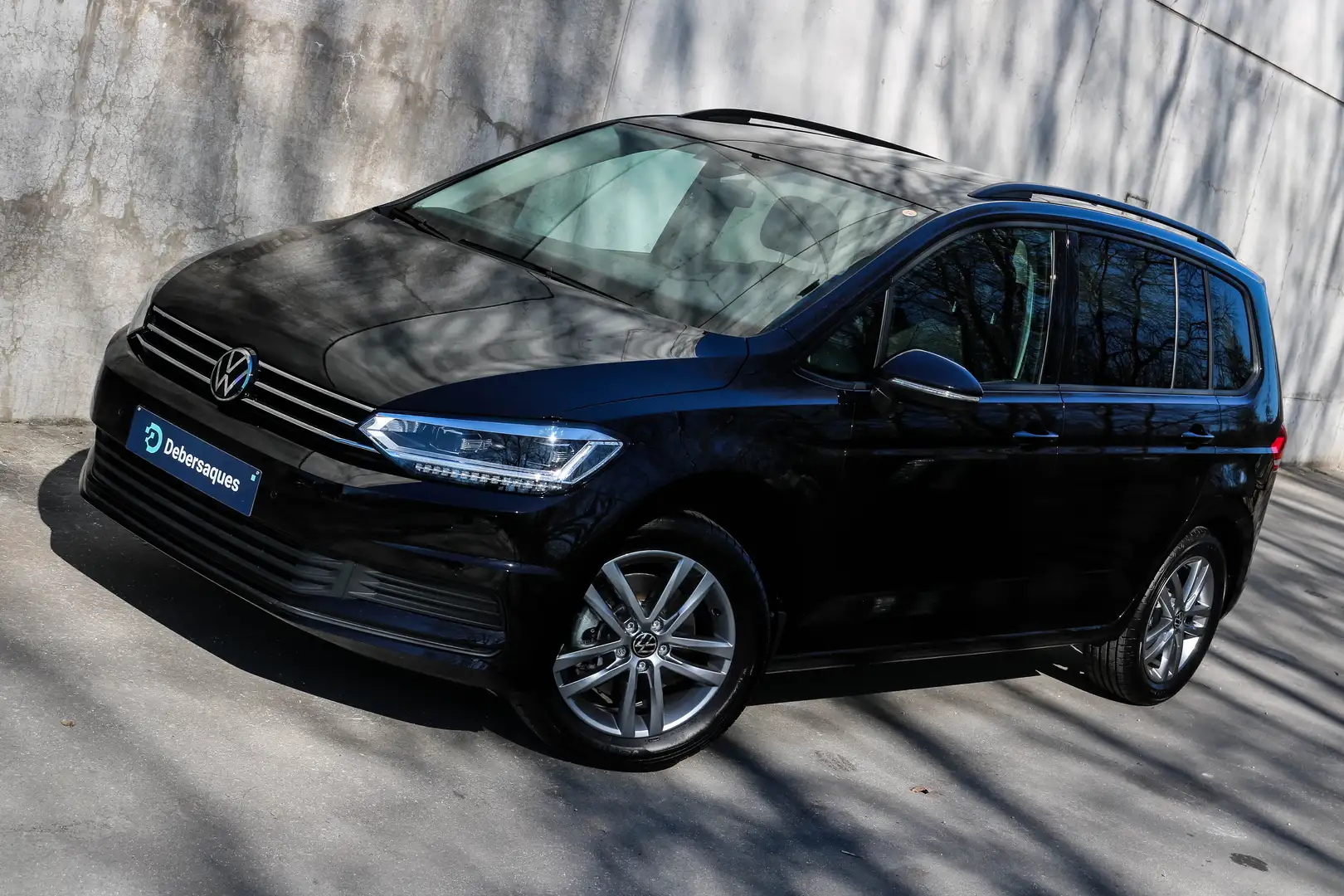 Volkswagen Touran 1.5 TSI DSG - MATRIX - TREKHAAK - 7 ZITS - 90KM!! Noir - 2