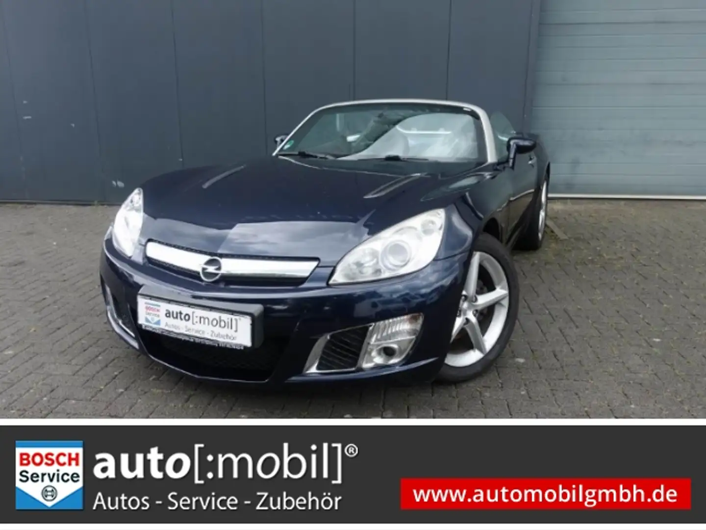 Opel GT 2.0 Turbo KLIMA+LEDER+ABS+BQ+Cabrio Azul - 1
