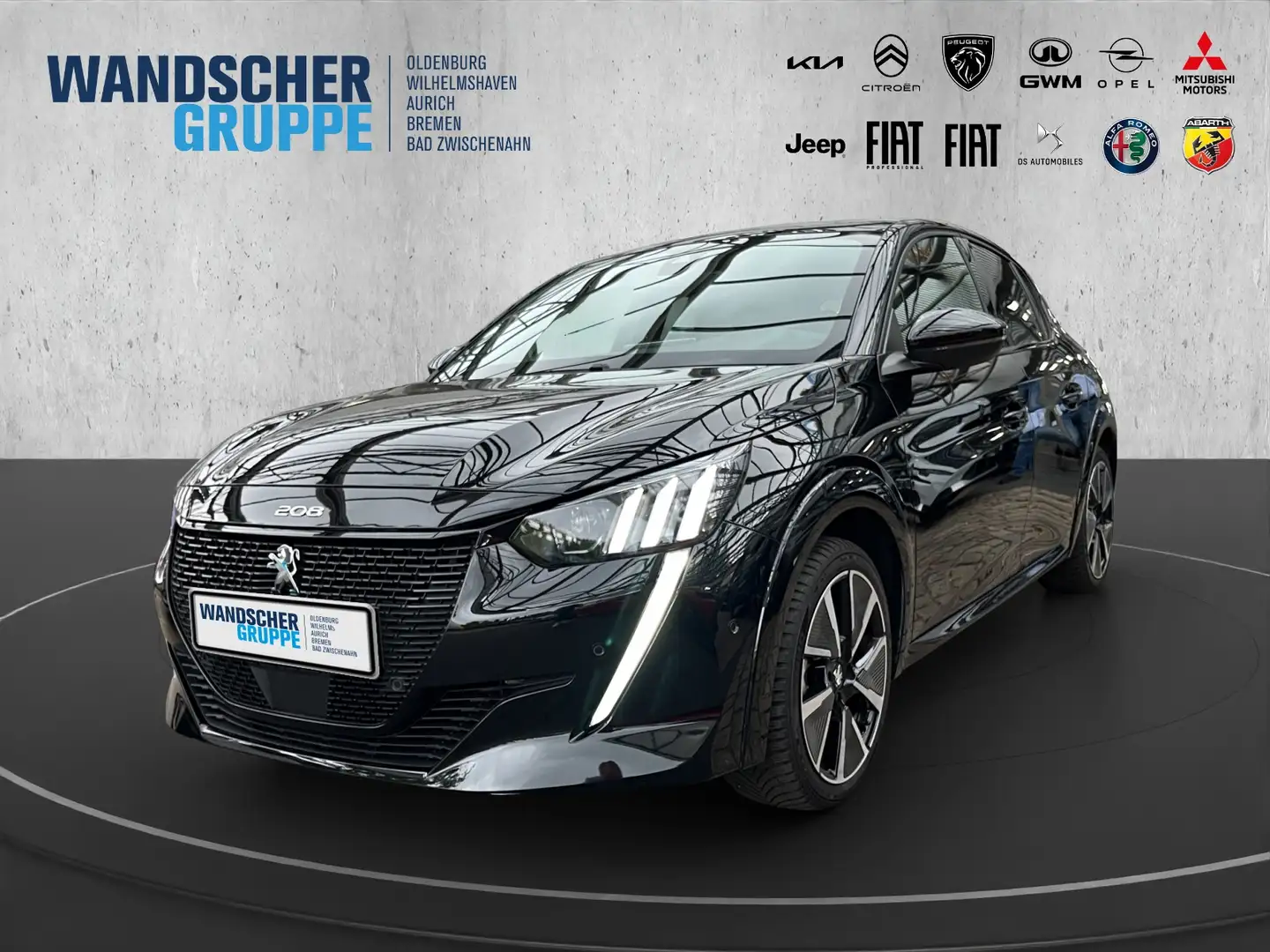 Peugeot 208 Elektro GT - Pack 136 Navi+Pano+SHZ+RFK Schwarz - 1